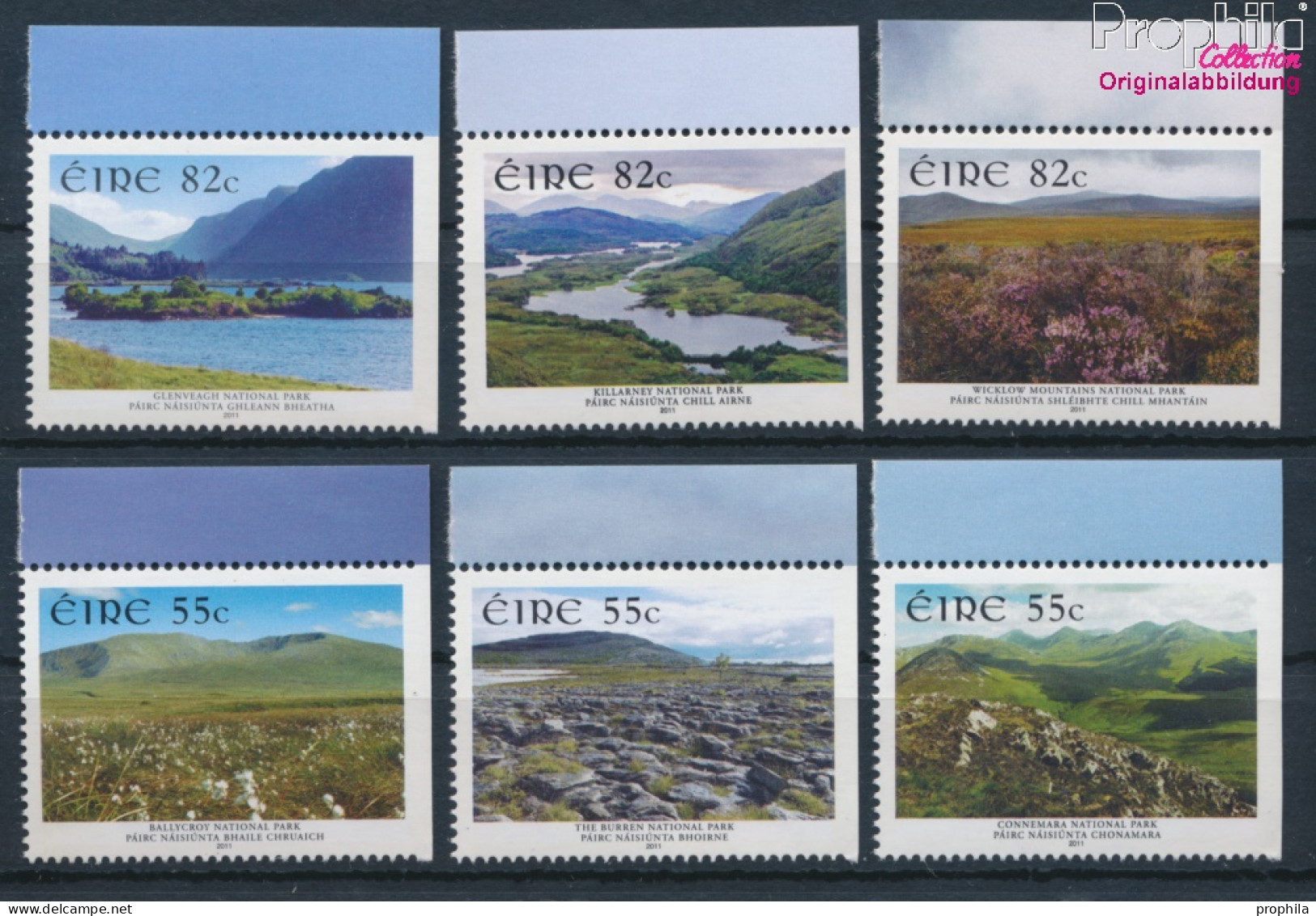 Irland 1974D-1979D (kompl.Ausg.) Postfrisch 2011 Nationalpark (10348062 - Unused Stamps