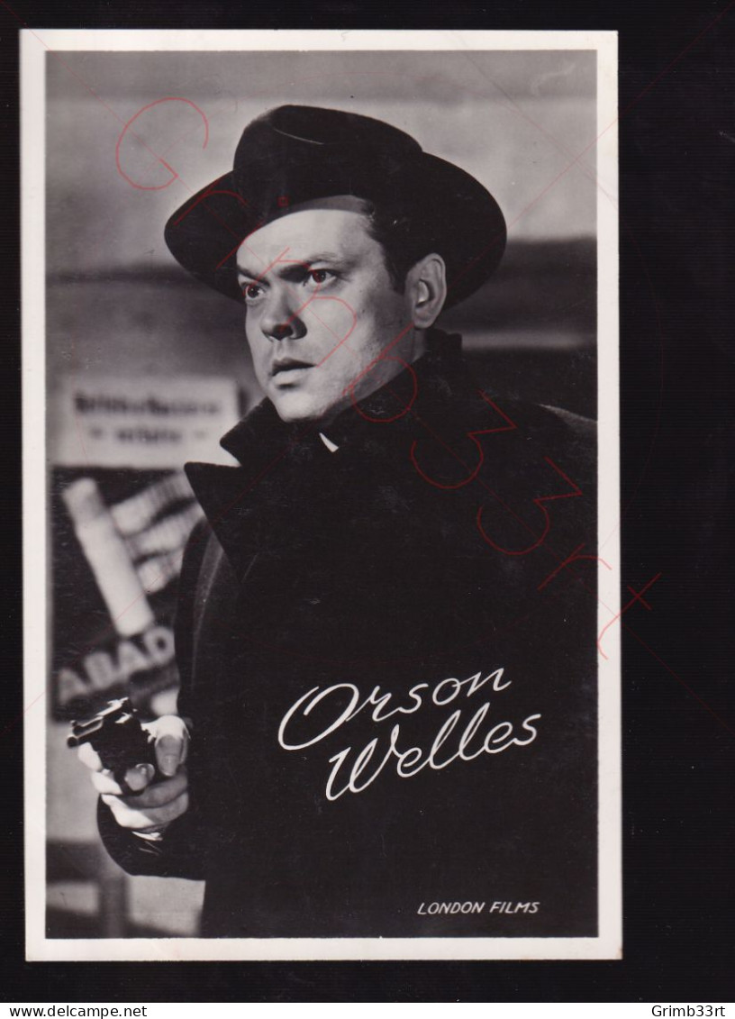 Orson Welles - Fotokaart - Schauspieler