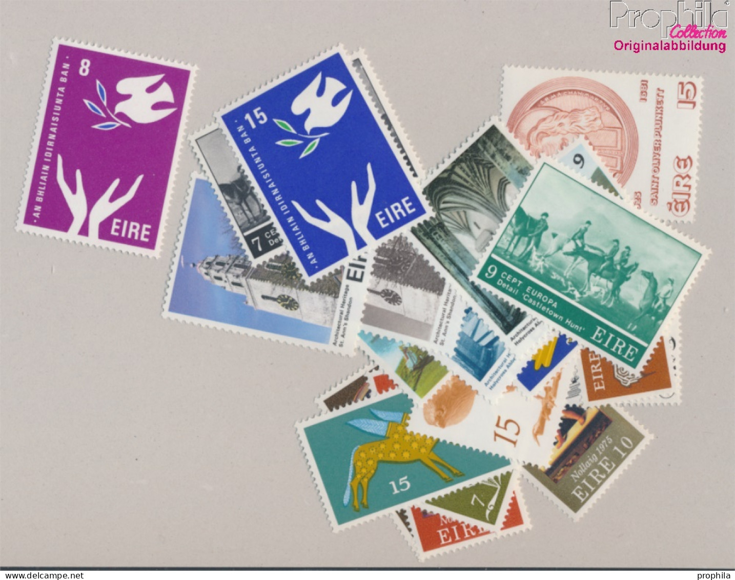 Irland Postfrisch Jahr Der Frau 1975 Jahr Der Frau, Kunst, Golf U.a.  (10368223 - Unused Stamps