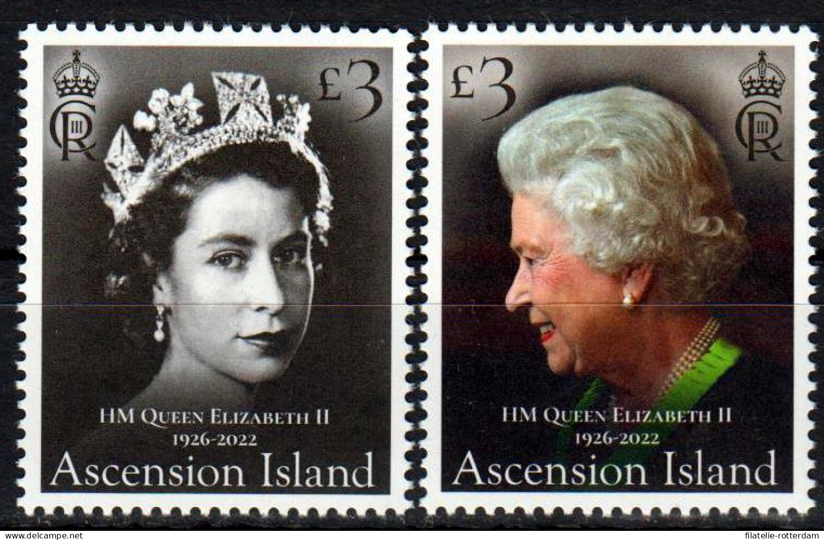 Ascension - Postfris / MNH - Complete Set Queen Elizabeth 2023 - Ascensione
