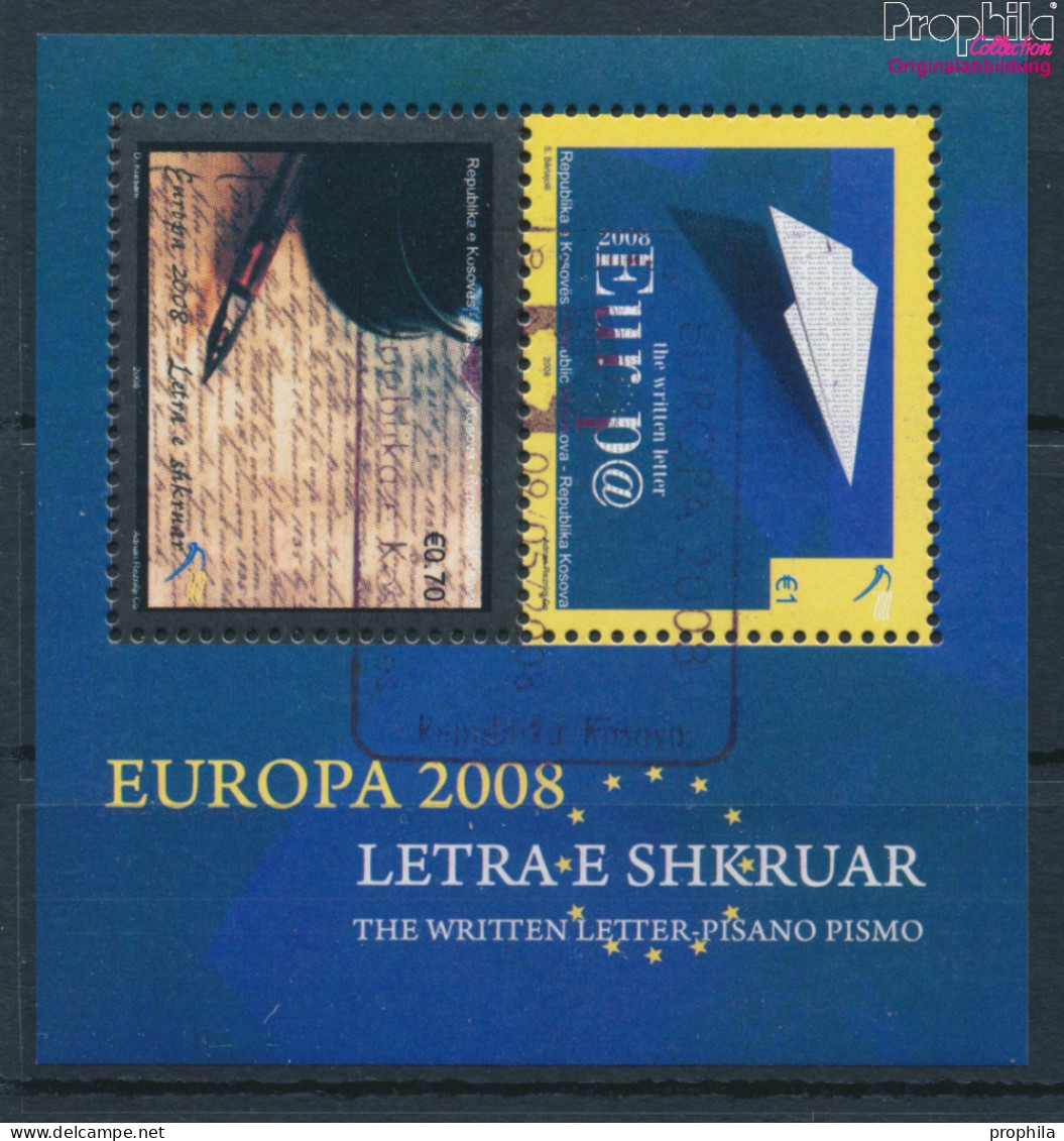 Kosovo Block9 (kompl.Ausg.) Gestempelt 2008 Europa (10348027 - Kosovo