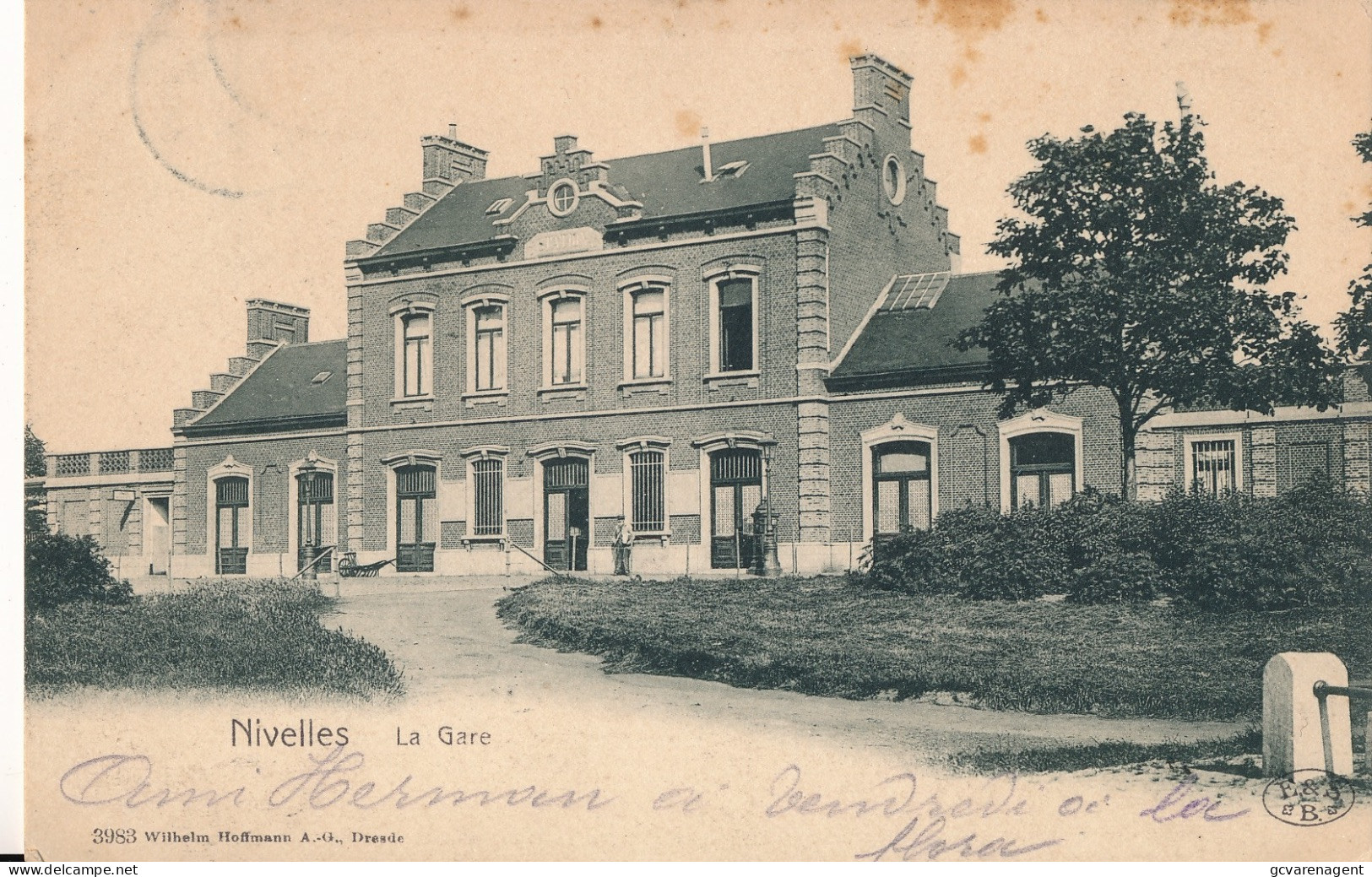 NIVELLES   LA GARE       ZIE  SCANS - Nijvel