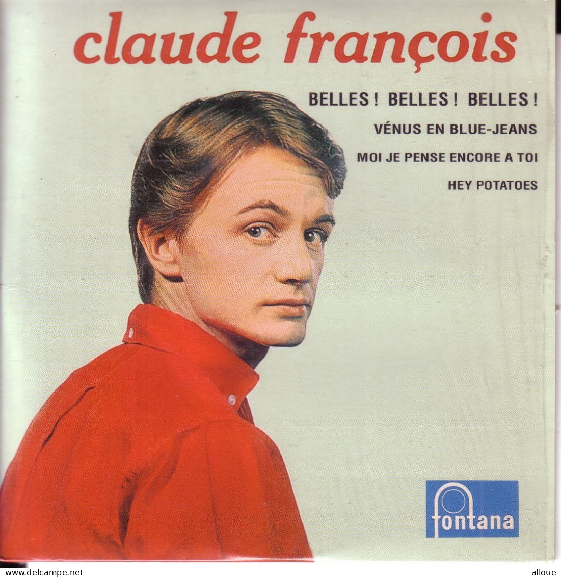 CLAUDE FRANCOIS CD EP BELLES! BELLES! BELES! + 3 - Otros - Canción Francesa