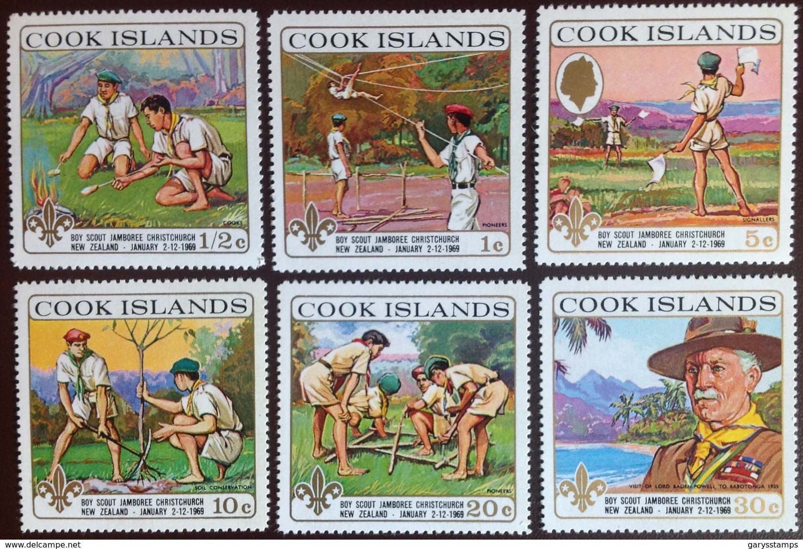 Cook Islands 1969 Scouts MNH - Cook