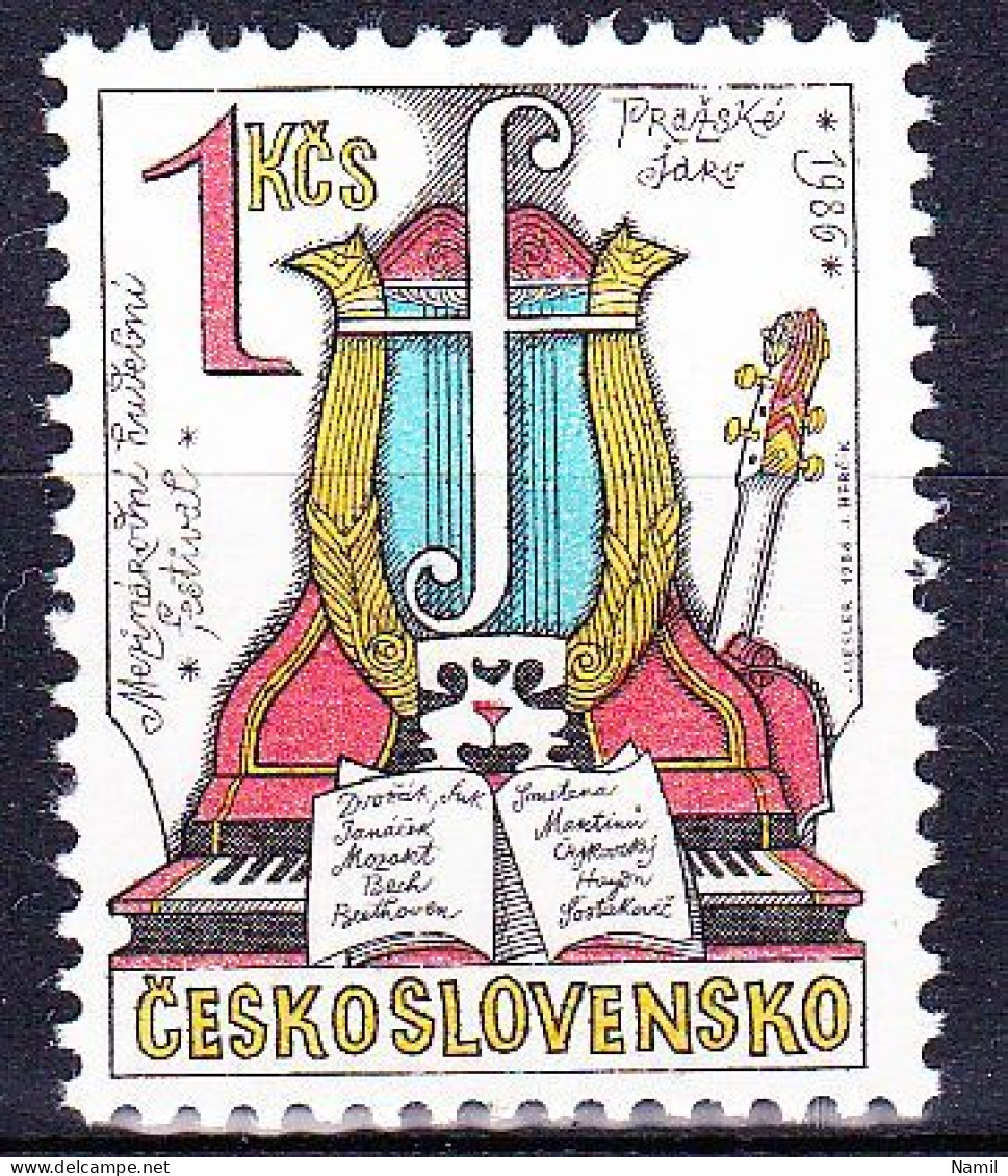 ** Tchécoslovaquie 1986 Mi 2859 (Yv 2673), (MNH)** - Neufs