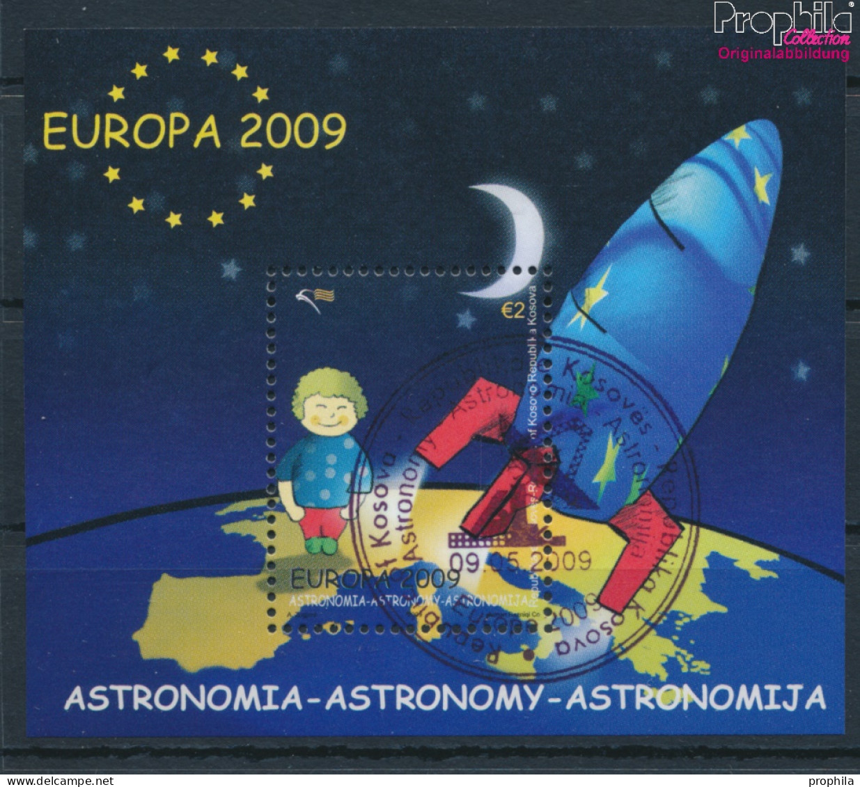 Kosovo Block11 (kompl.Ausg.) Gestempelt 2009 Astronomie (10348025 - Kosovo