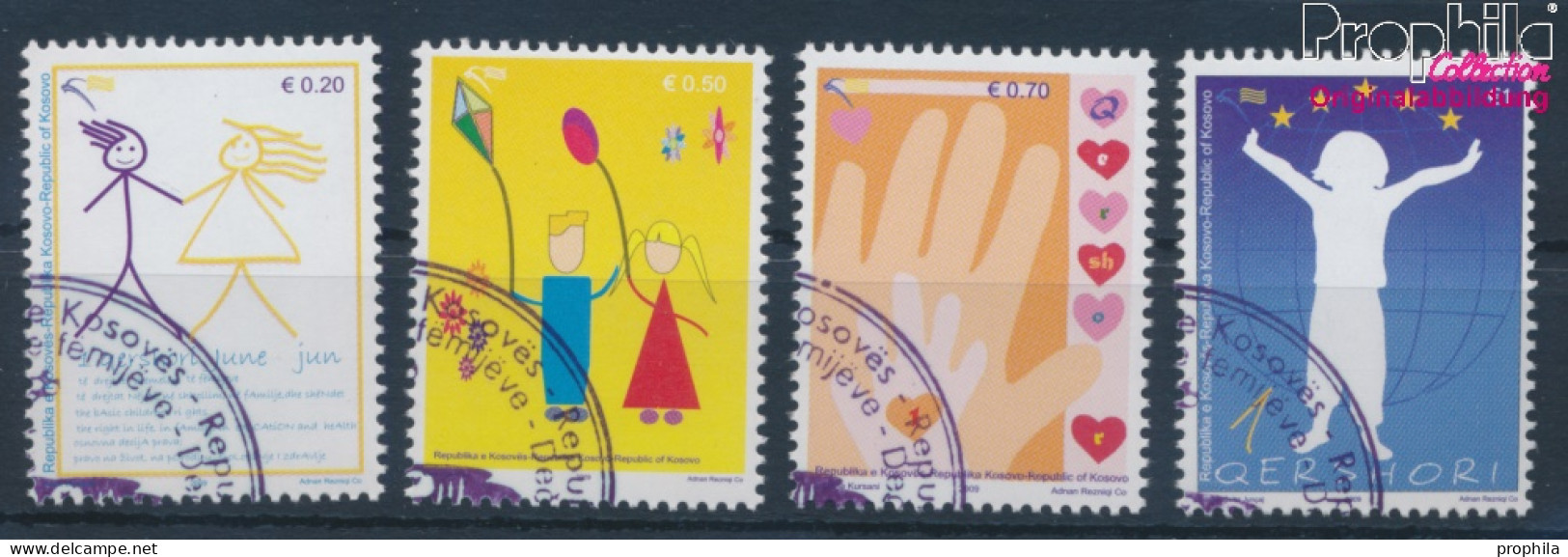 Kosovo 135-138 (kompl.Ausg.) Gestempelt 2009 Kinderechte (10346619 - Kosovo