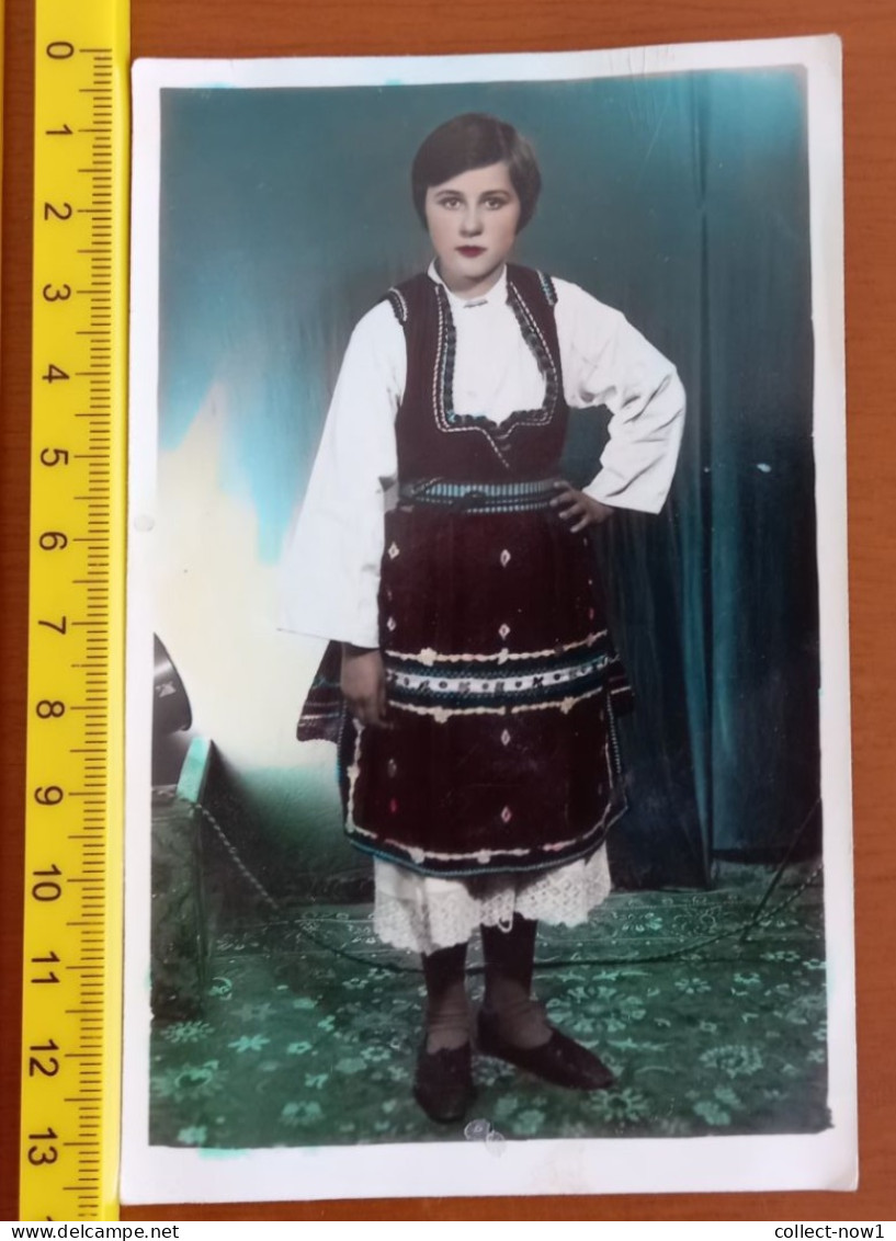 #11   Anonymous Persons - Enfant Child Girl Fille In Folklore Costume - Anonyme Personen