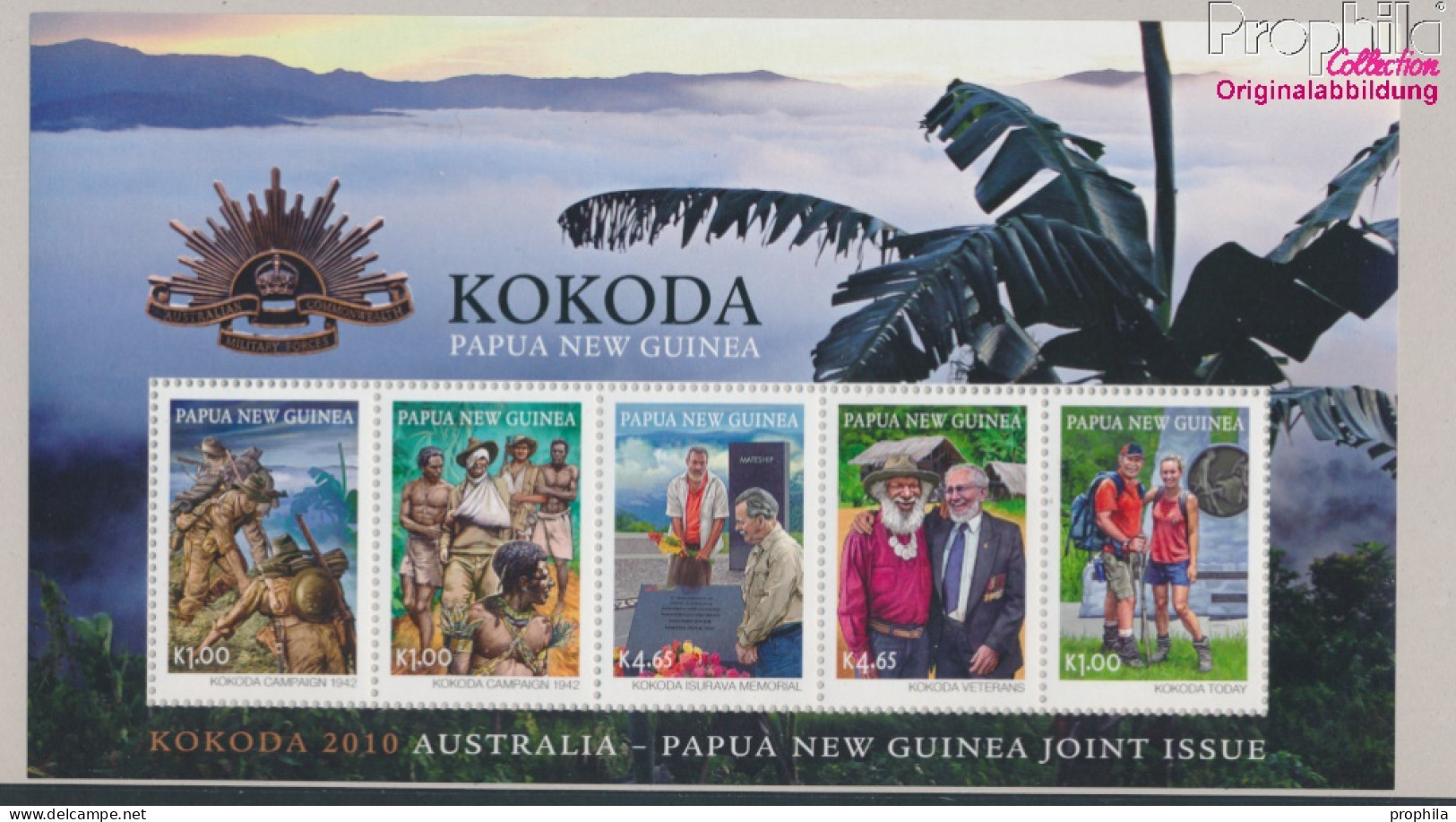 Papua-Neuguinea Block107 (kompl.Ausg.) Postfrisch 2010 Sieg über Japan (10368199 - Papua New Guinea