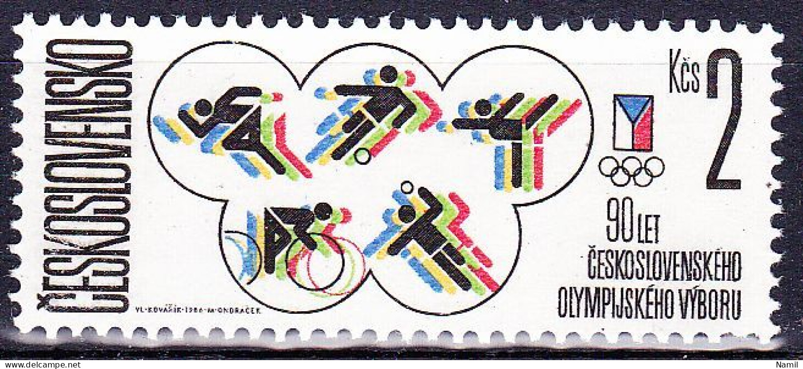 ** Tchécoslovaquie 1986 Mi 2861 (Yv 2675), (MNH)** - Unused Stamps