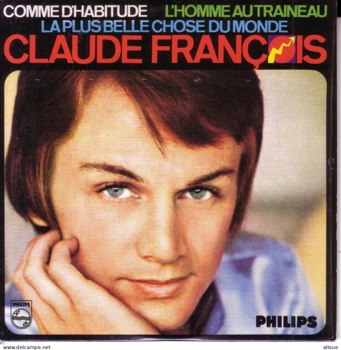 CLAUDE FRANCOIS CD EP COMME D'HABITUDE + 3 - Other - French Music