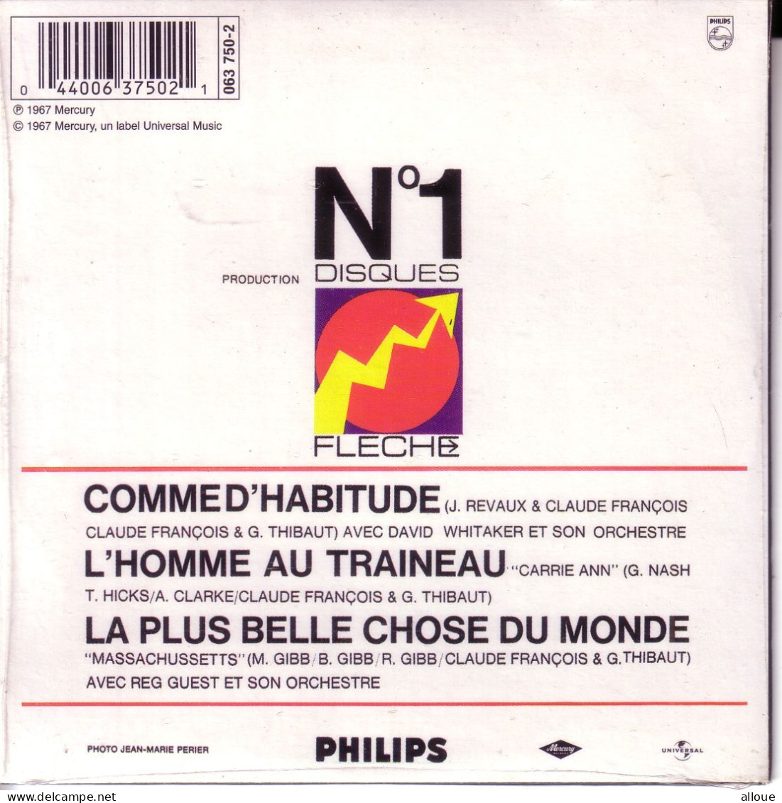 CLAUDE FRANCOIS CD EP COMME D'HABITUDE + 3 - Andere - Franstalig