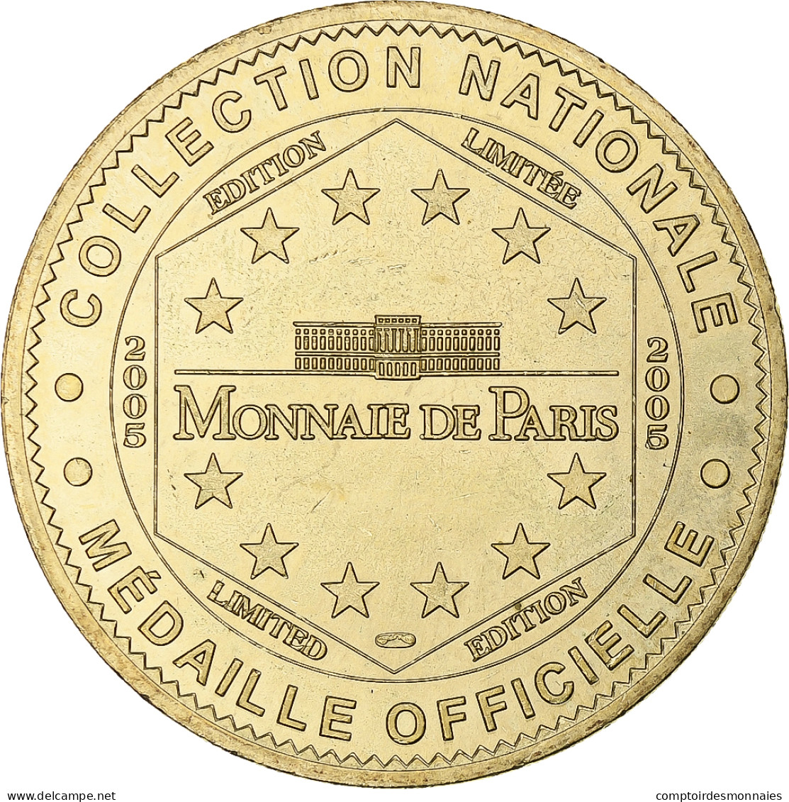 France, Tourist Token, Tour Montparnasse, 2005, MDP, Or Nordique, SUP - Other & Unclassified