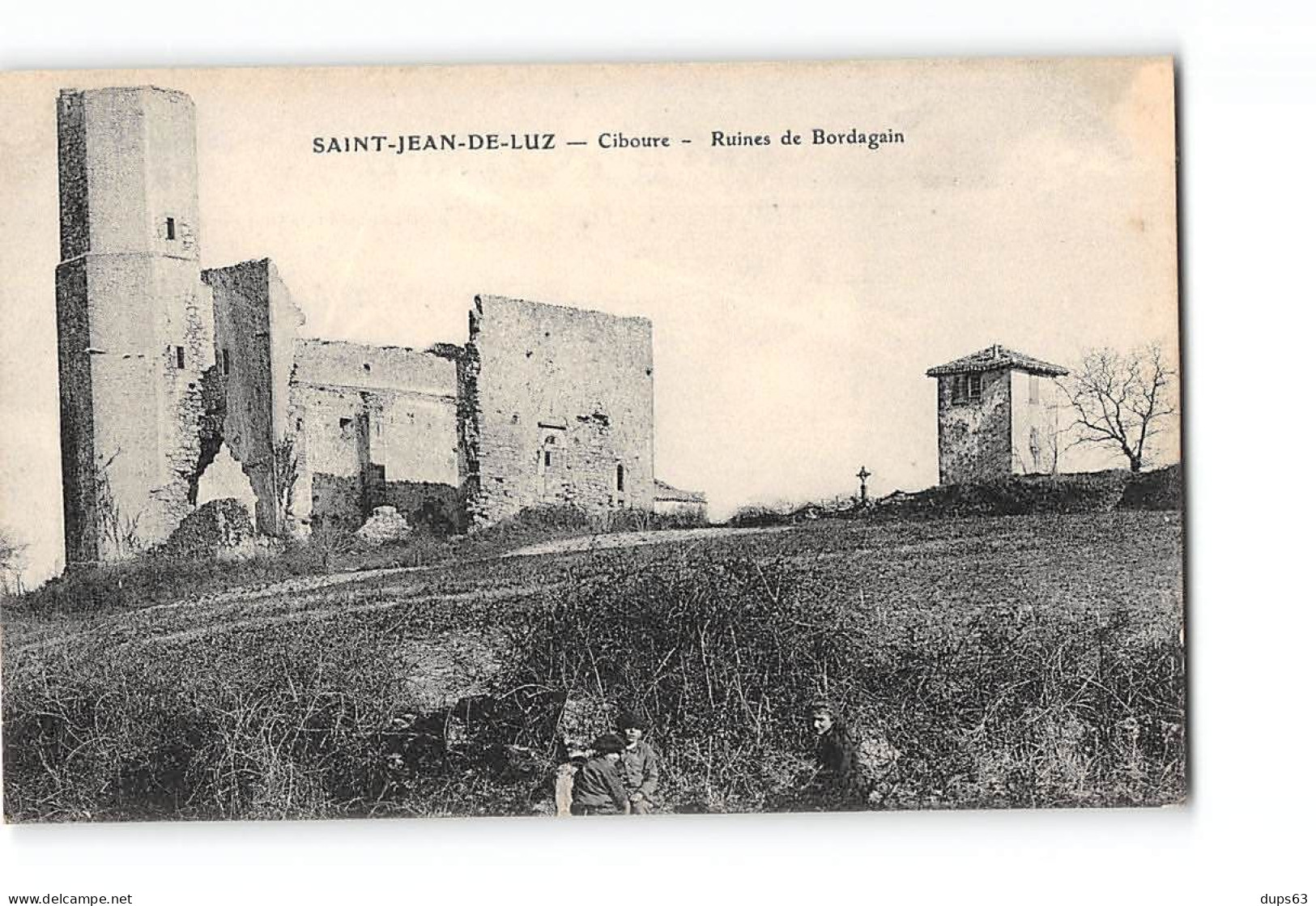 SAINT JEAN DE LUZ - CIBOURE - Ruines De Bordagain - Très Bon état - Saint Jean De Luz