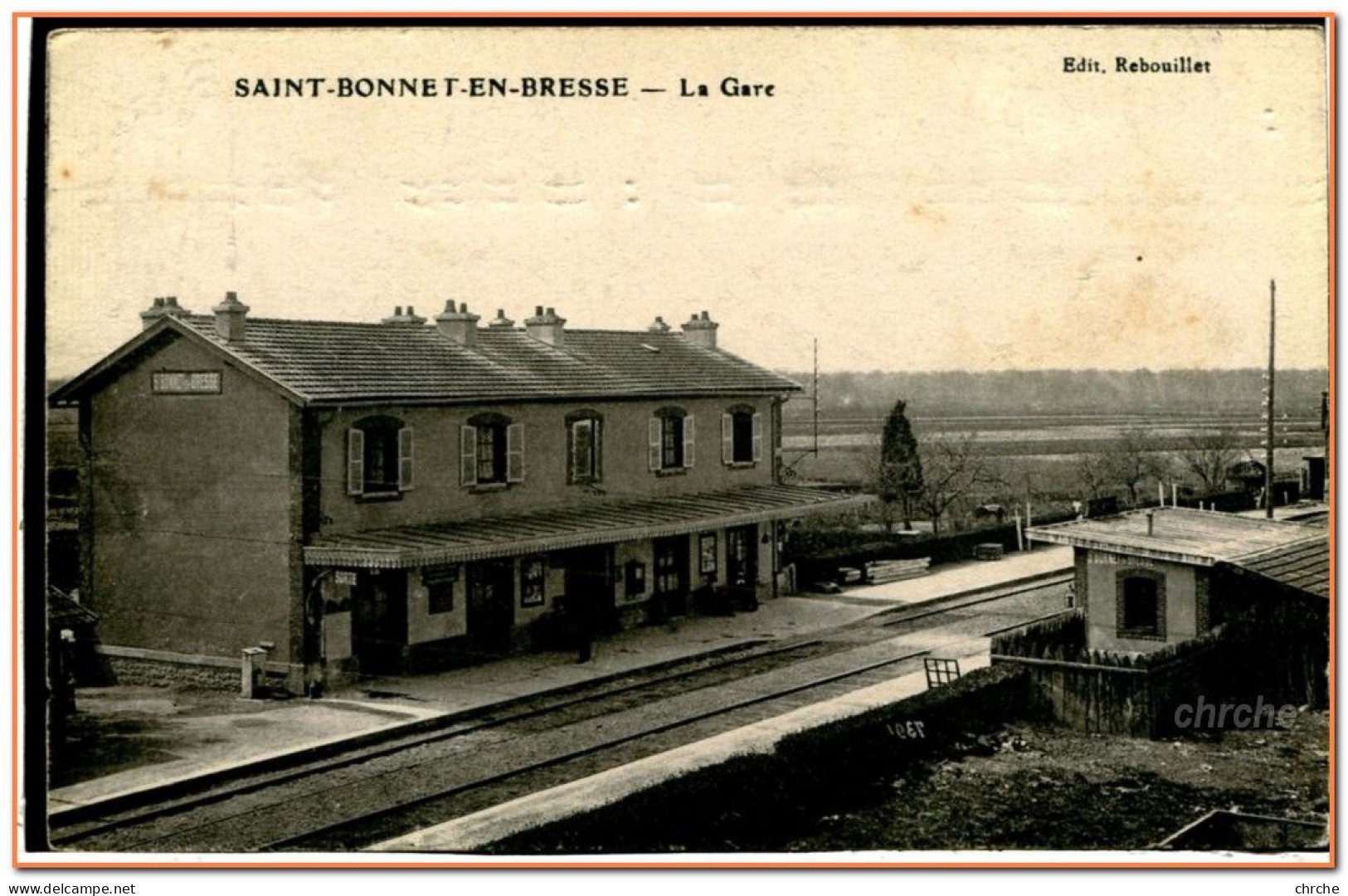 71 - SAINT BONNET En BRESSE -La Gare - Other & Unclassified