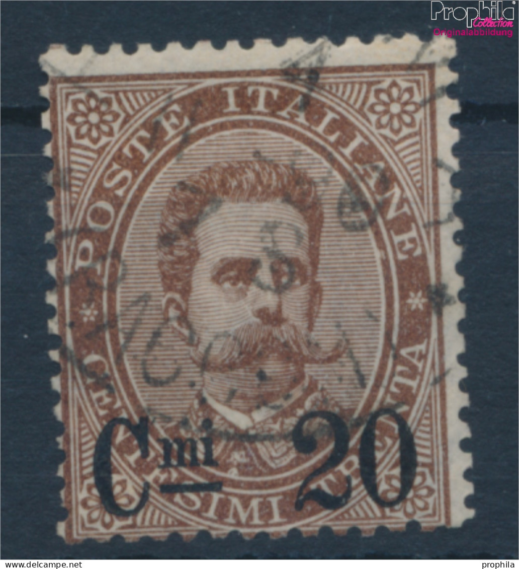 Italien 56 Gestempelt 1890 Freimarken - Aufdruck (10355855 - Oblitérés