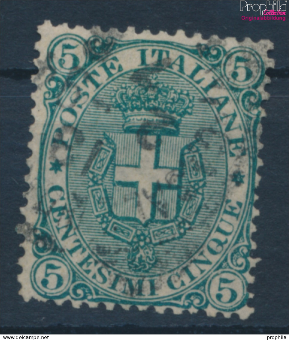 Italien 60 (kompl.Ausg.) Gestempelt 1891 Freimarke - Wappen (10355854 - Usati