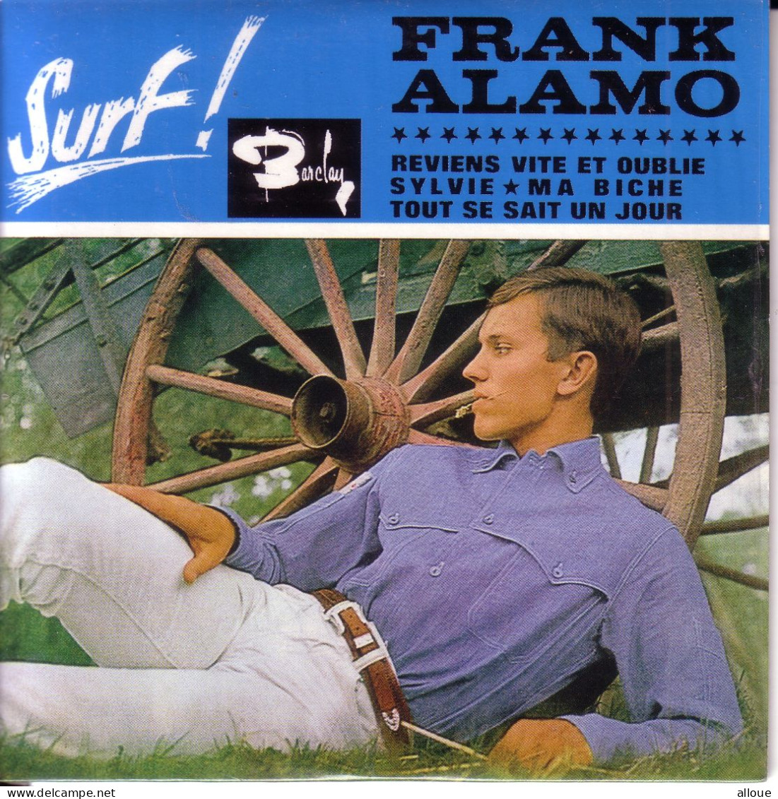 FRANK ALAMO CD EP REVIENS VITE ET OUBLIE + 3 - Other - French Music