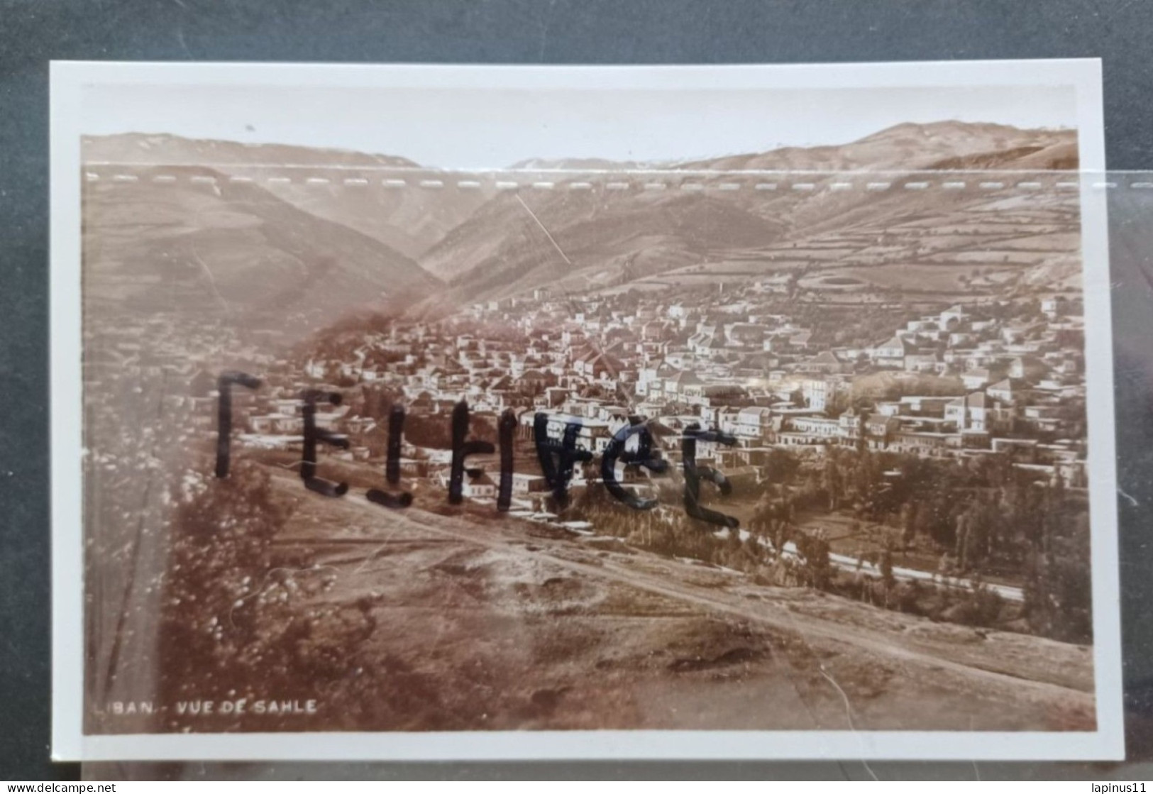 LIBAN VUE DE ZAHLE PANORAMA POSTCARD VINTAGE NEW #1/203 - Lebanon