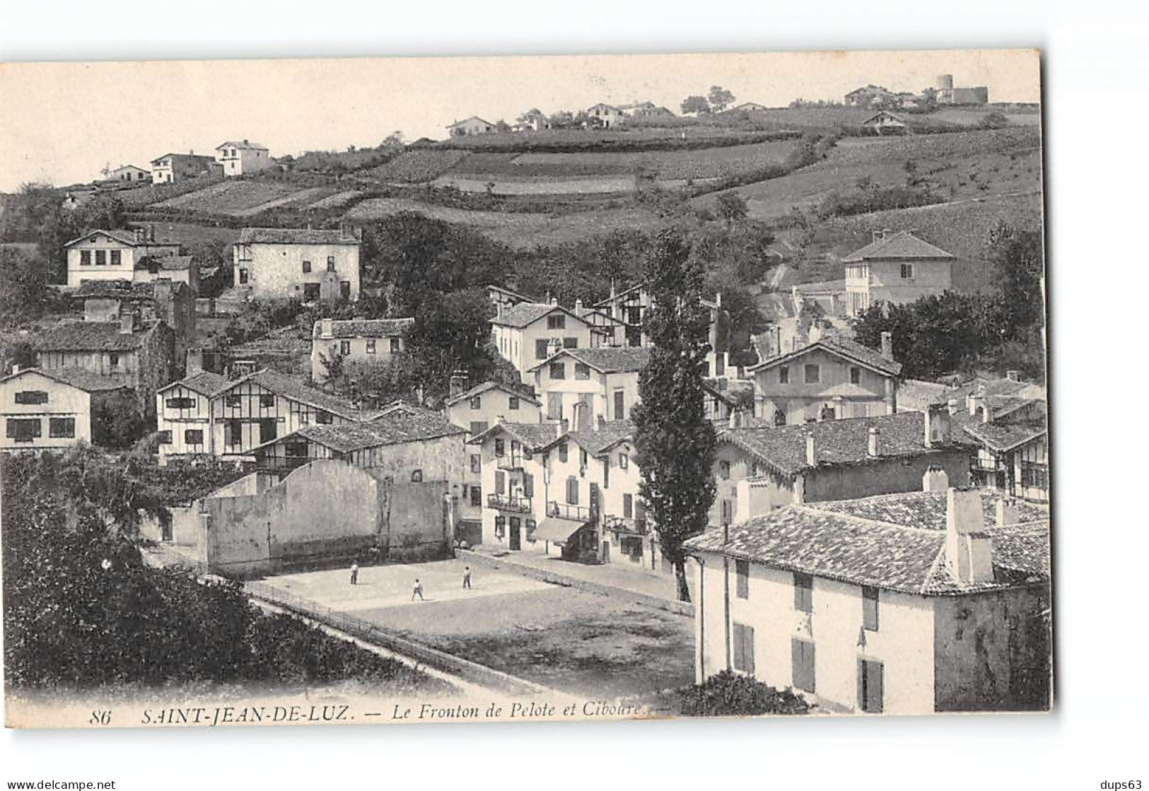 SAINT JEAN DE LUZ - Le Fronton De Pelote Et Ciboure - Très Bon état - Saint Jean De Luz