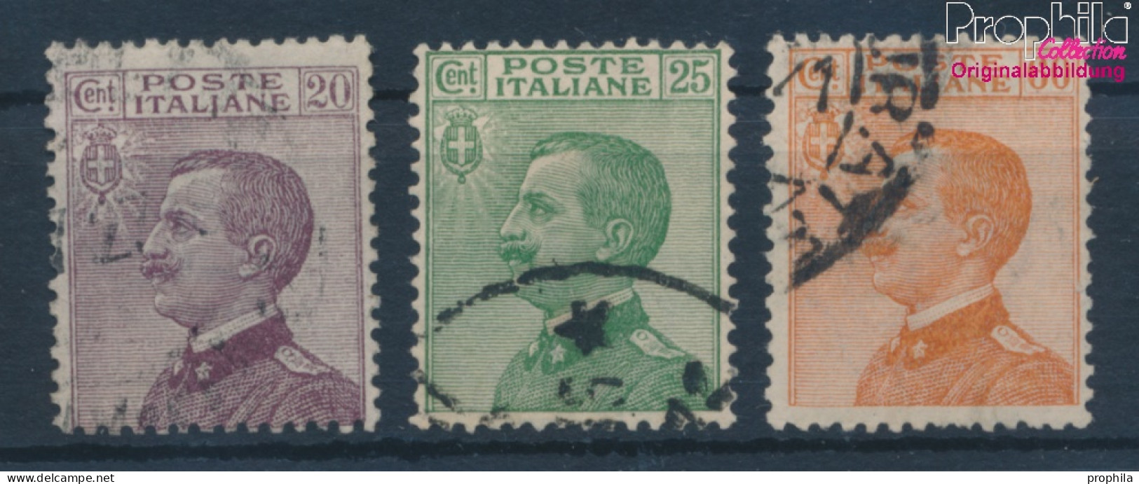 Italien 244-246 (kompl.Ausg.) Gestempelt 1926 Freimarken - König Viktor Emanuel I (10355831 - Used