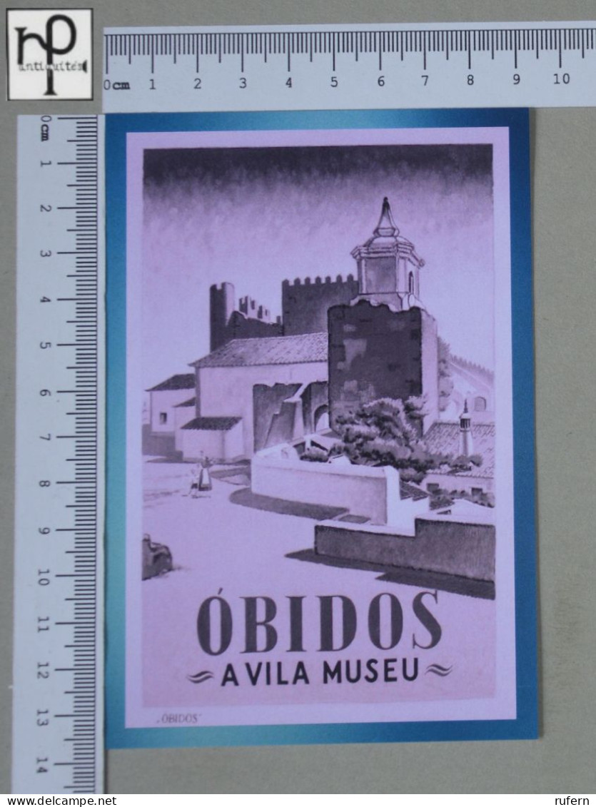 PORTUGAL  - VILA MUSEU - OBIDOS - 2 SCANS  - (Nº58678) - Leiria