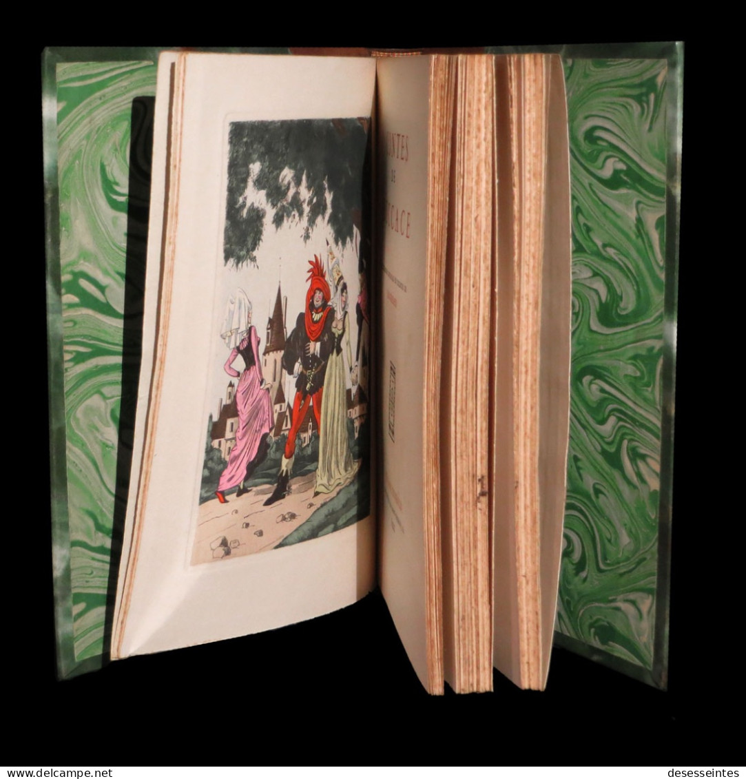 [CURIOSA EROTISME] BOCCACE (Jean) / GRADASSI (Jean De, Ill. De) - Contes De Boccace. - 1801-1900