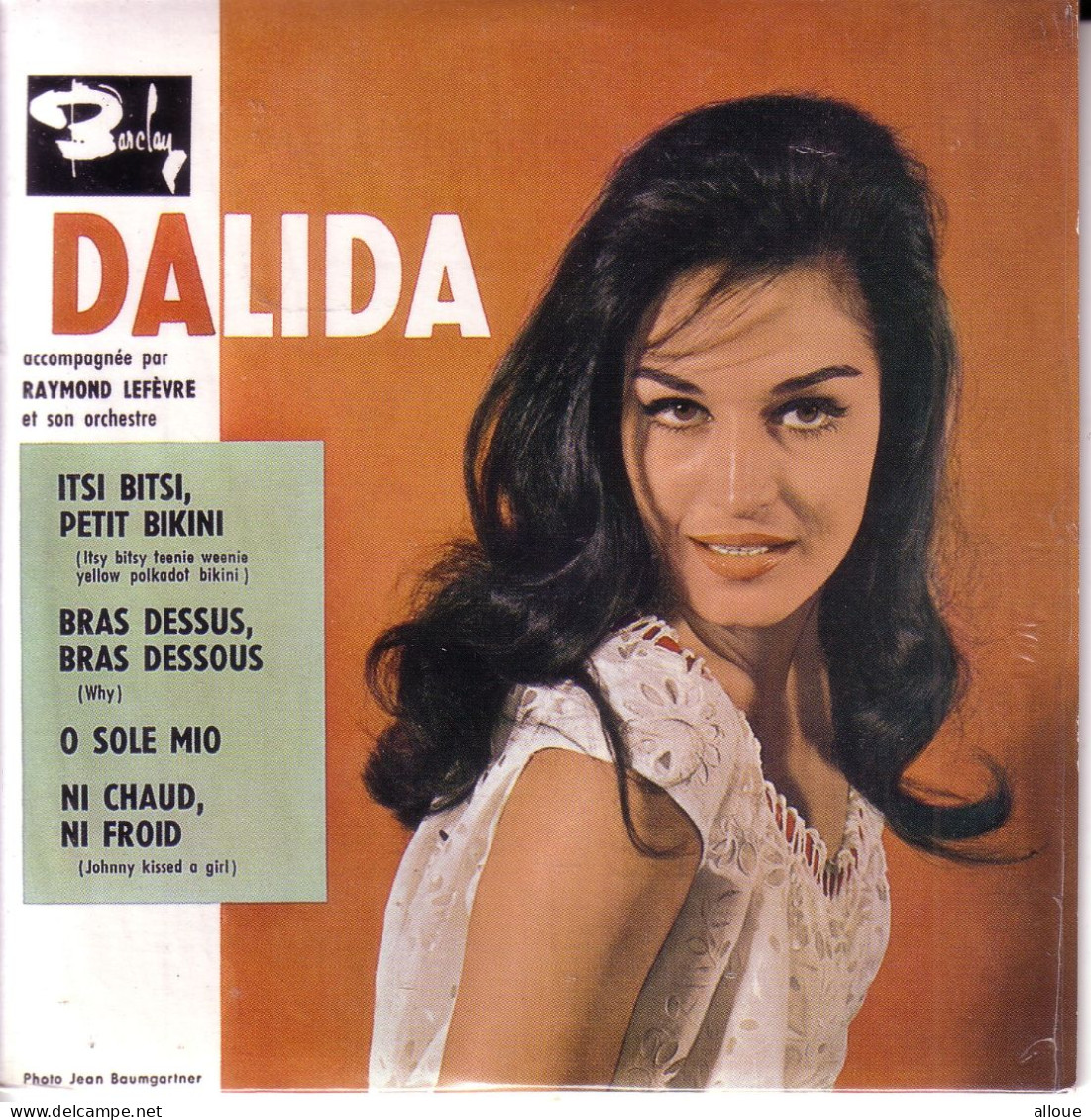 DALIDA CD EP ITSI BITSI, PETIT BIKINI + 3 - Otros - Canción Francesa