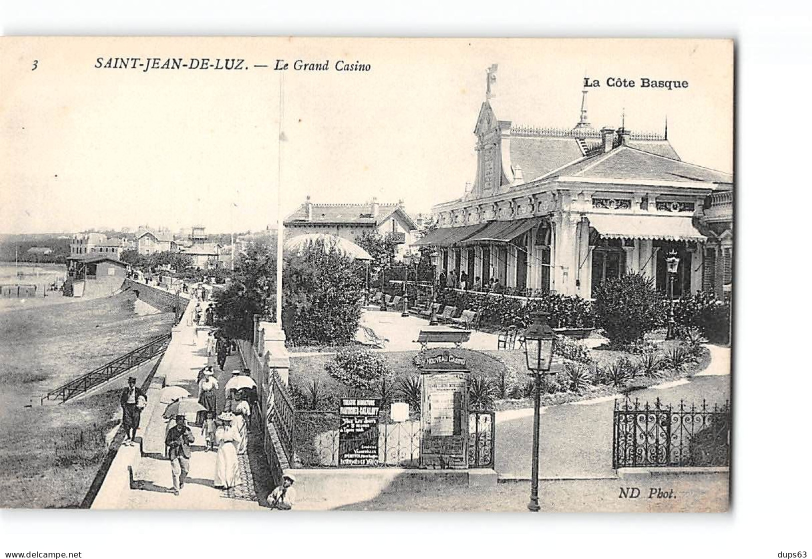 SAINT JEAN DE LUZ - Le Grand Casino - Très Bon état - Saint Jean De Luz