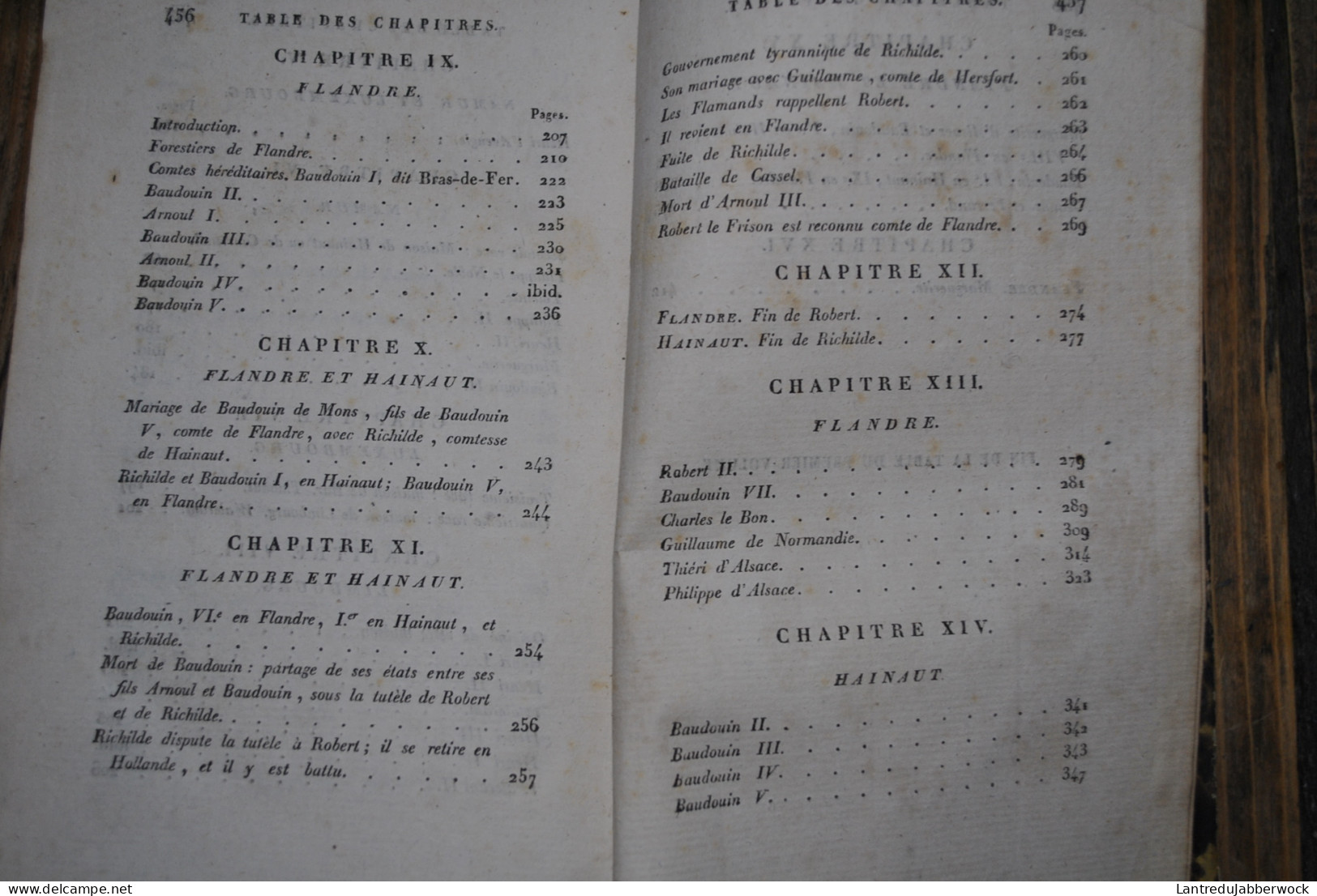 DEWEZ Histoire particulière des provinces belgiques sous le gouvernement des ducs et des comtes TOME 1 SEUL BERTHOT 1834