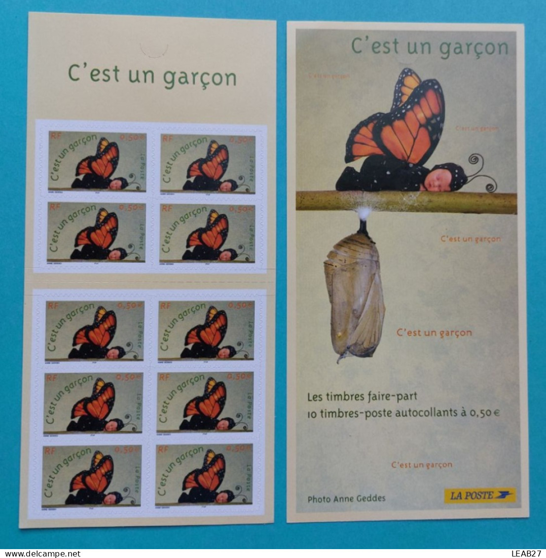 Carnet Neuf Non Plié - C'est Un Garçon - Année 2004 - BC3635 - Modern : 1959-…