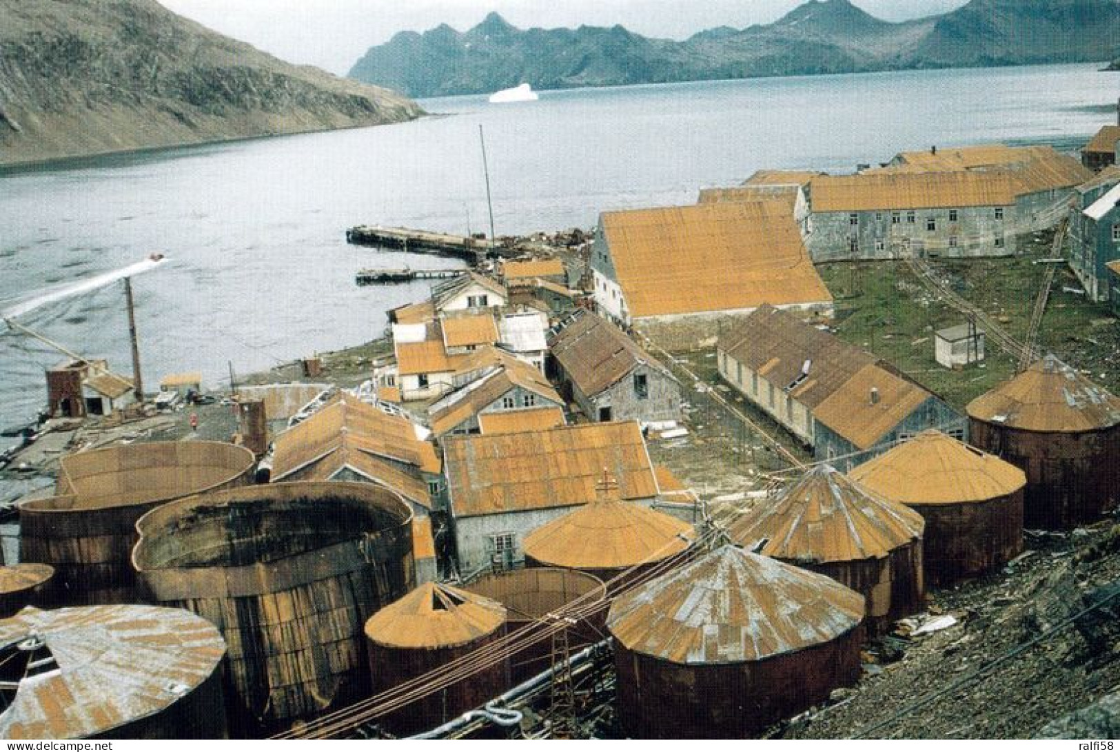 1 AK Antarctica / Antarktis * Old Whaling Station (closed 1965) Leith Harbour Auf South Georgia * - Sonstige & Ohne Zuordnung