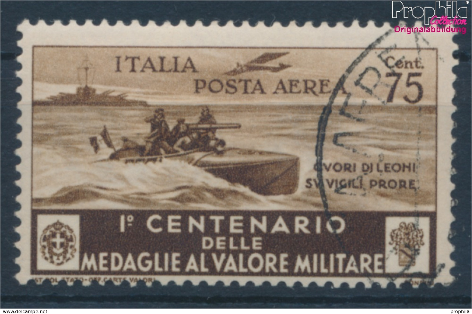 Italien 507 Gestempelt 1934 Tapferkeitsmedaille (10355792 - Used