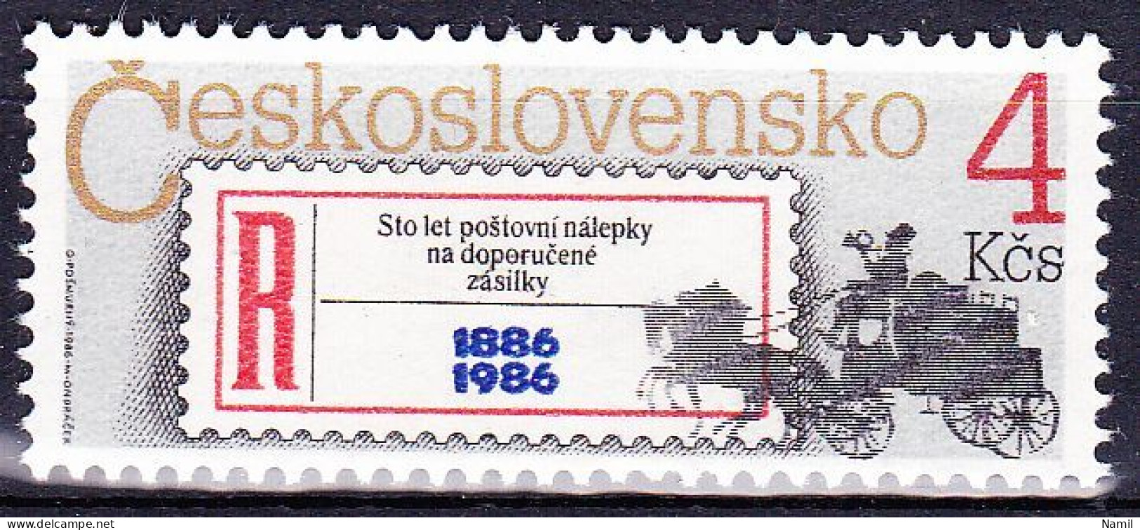 ** Tchécoslovaquie 1986 Mi 2872 (Yv 2685), (MNH)** - Ungebraucht