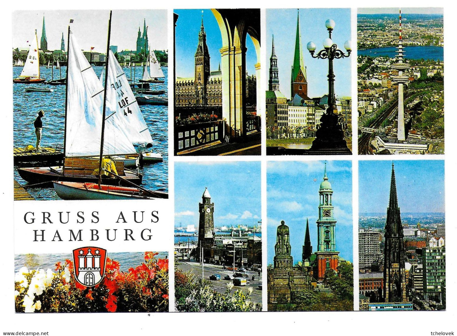 (99). Allemagne. Deutchland. Hambourg 1960 & (2) & (3) - Autres & Non Classés