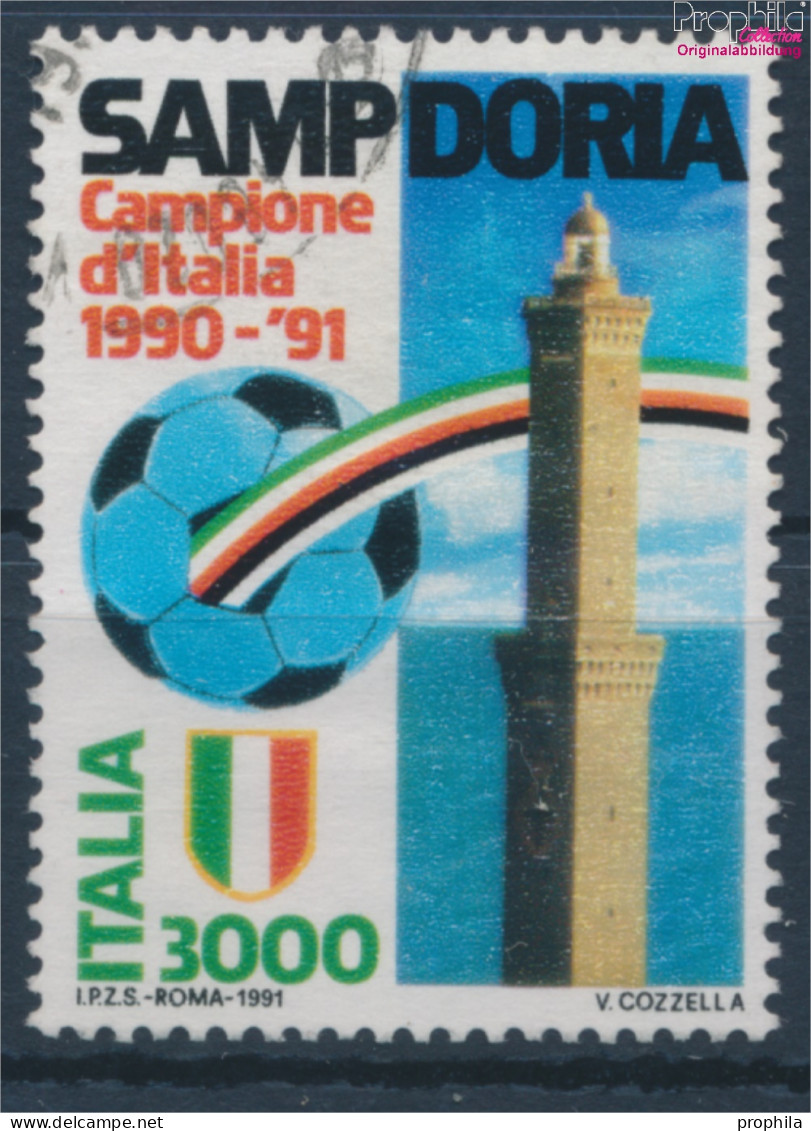 Italien 2184 (kompl.Ausg.) Gestempelt 1991 Fußball (10349688 - 1991-00: Used