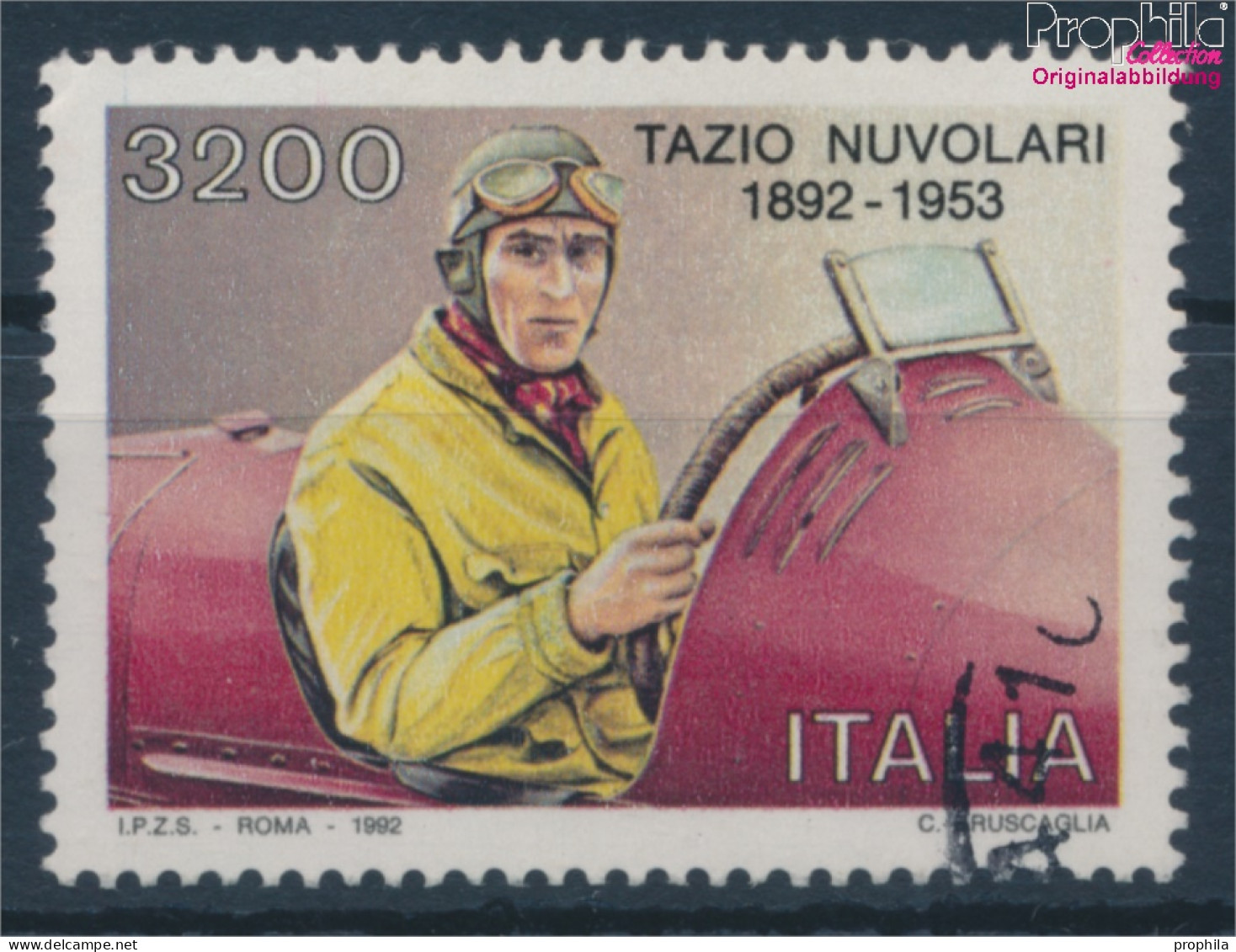 Italien 2235 (kompl.Ausg.) Gestempelt 1992 Tazio Nuvolari (10349666 - 1991-00: Oblitérés