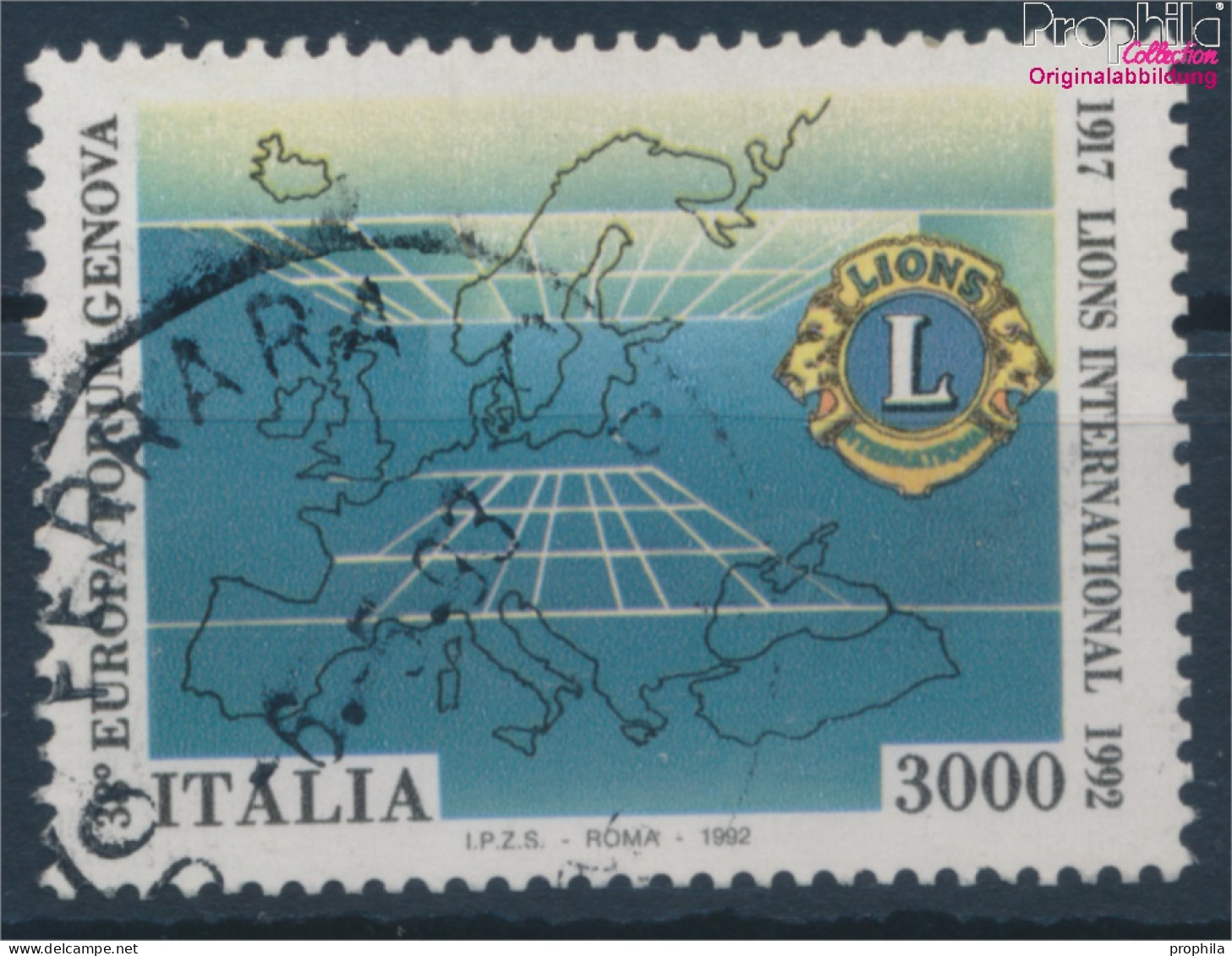 Italien 2250 (kompl.Ausg.) Gestempelt 1992 Lions-Club (10349662 - 1991-00: Usati