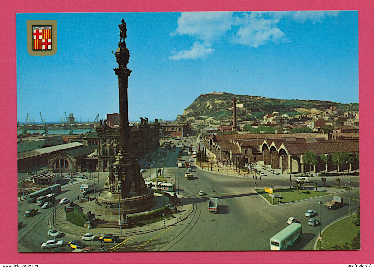 Barcelone - Monument à Cristóbal Colón - Barcelona