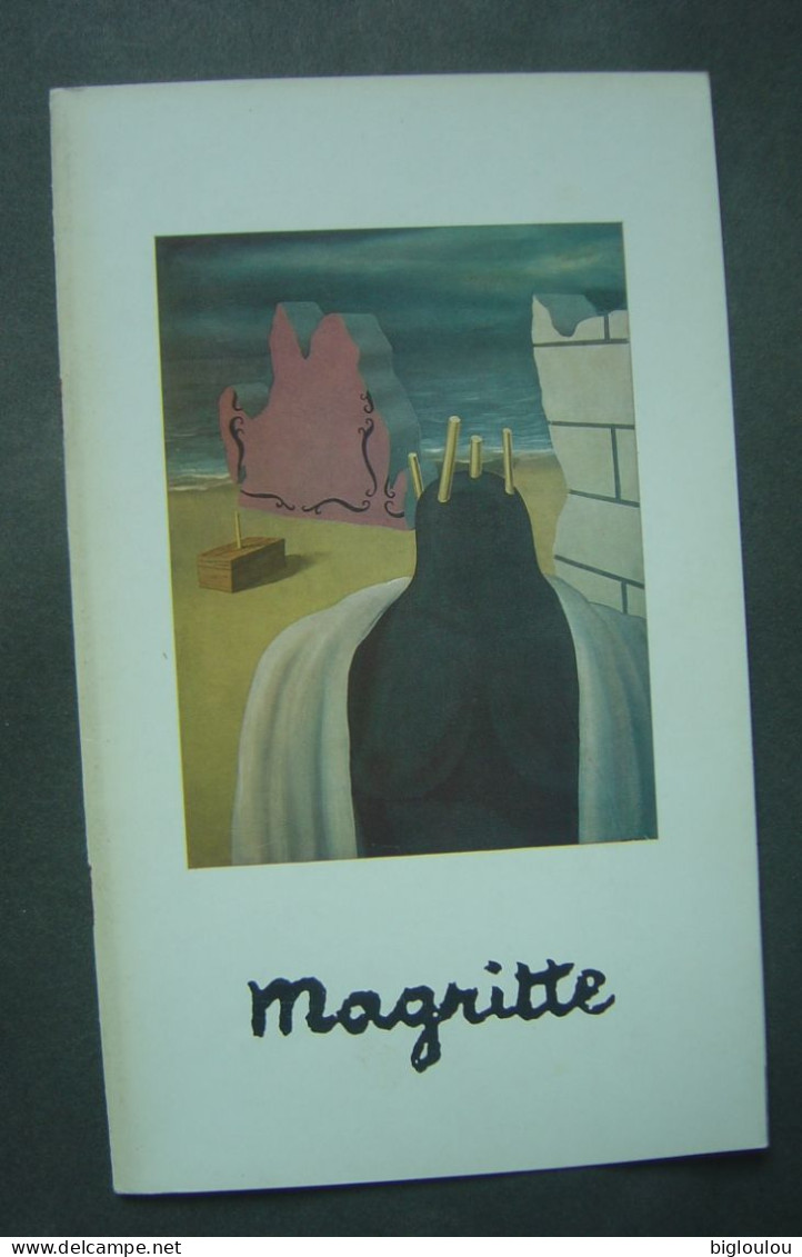 Catalogue Exposition  MAGRITTE - à La Foire De Bâle En 1976   -  20 Pages - Format 15 X 24 - Hedendaagse Kunst