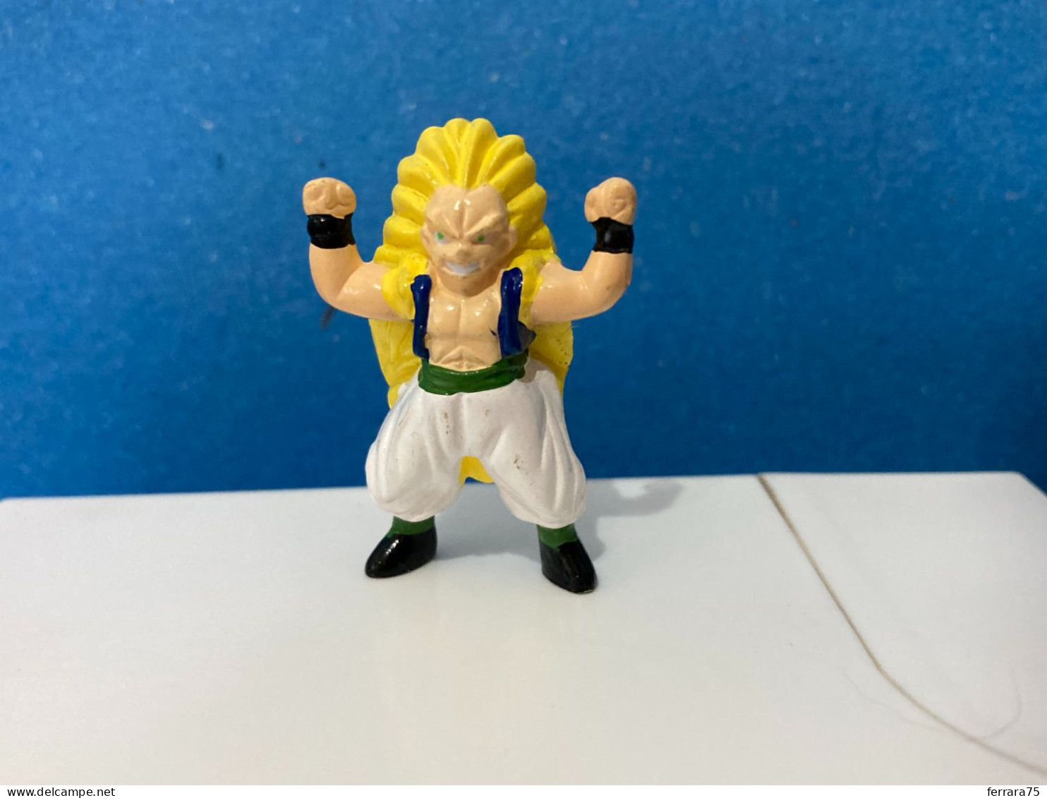 SORPRESINE KINDER-DOLCI PREZIOSI-DRAGON BALL Z 2°SERIE GOTENKS  SUPER SAYAN 3. - Other & Unclassified