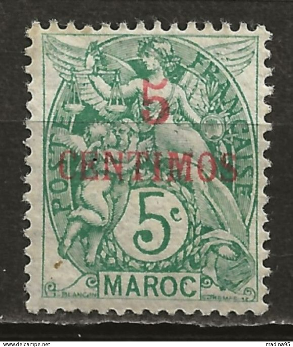 MAROC Colo:, *, N° YT 11, Ch., Signé, TB - Ungebraucht