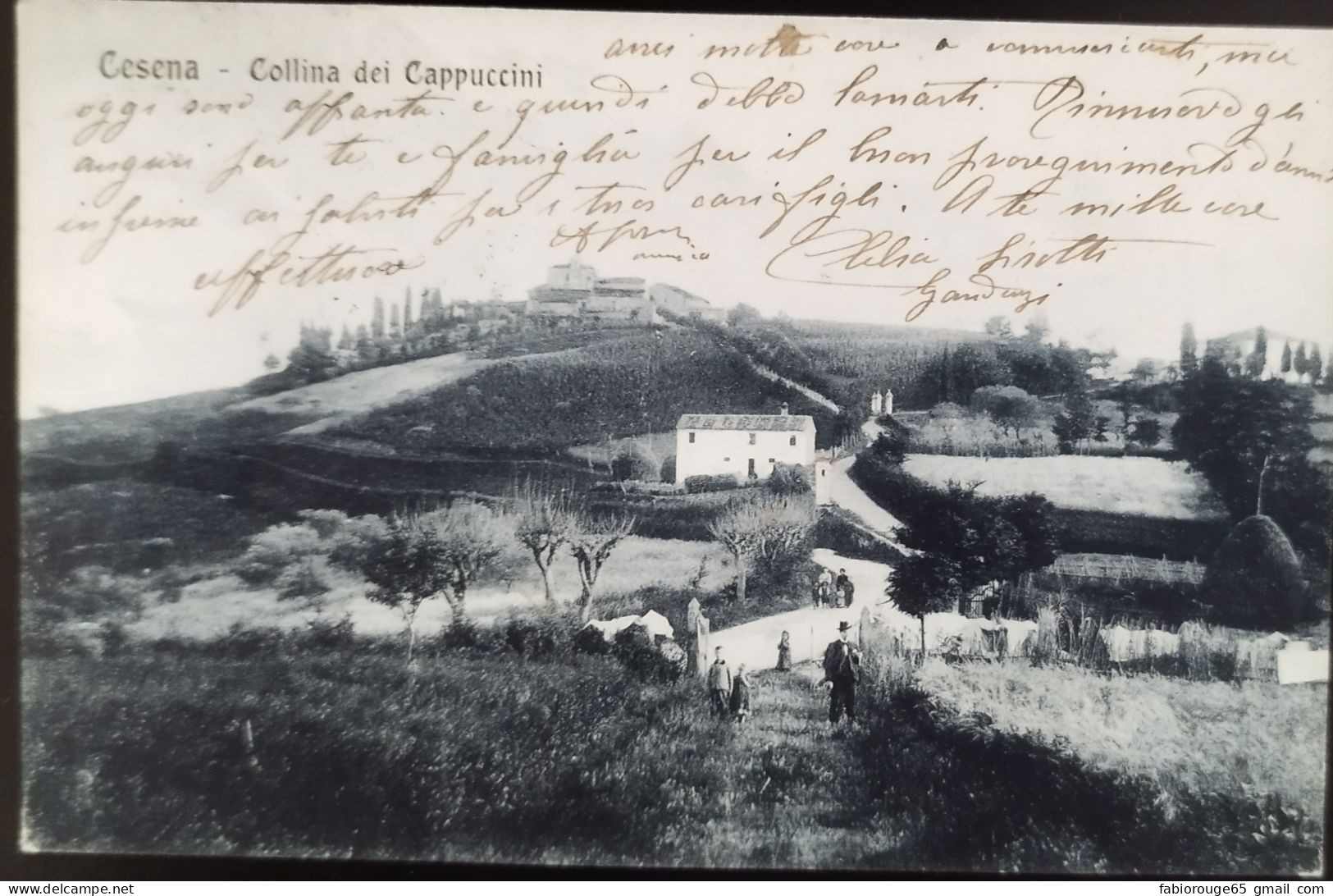 Cesena 1928 Collina Dei Cappuccini Animata Bella - Cesena