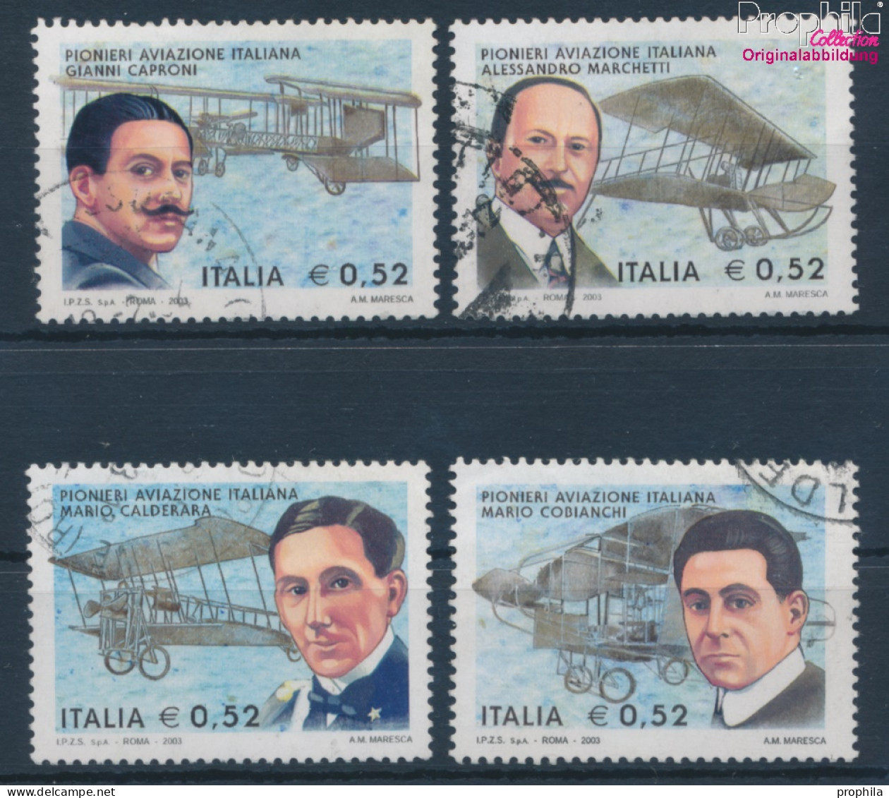 Italien 2923-2926 (kompl.Ausg.) Gestempelt 2003 Ital. Flugpioniere (10350023 - 2001-10: Used