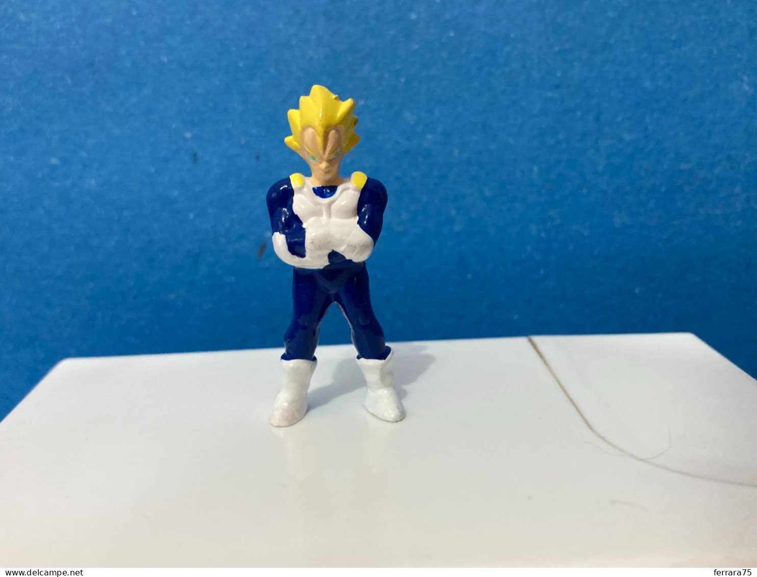 SORPRESINE KINDER-DOLCI PREZIOSI-DRAGON BALL Z 2°SERIE VEGETA SUPER SAYAN. - Other & Unclassified