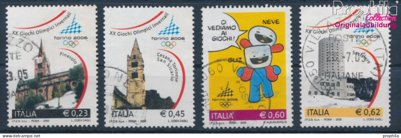 Italien 3023-3026 (kompl.Ausg.) Gestempelt 2005 Olympische Winterspiele06 Turin (10349973 - 2001-10: Used