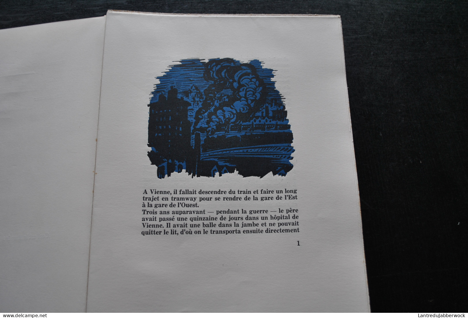 FOLDES Jolan La rue du chat-qui-pêche Snoeck-Ducaju et fils Gand 1947 Illustrations de Frans Masereel Signé TL 1100ex