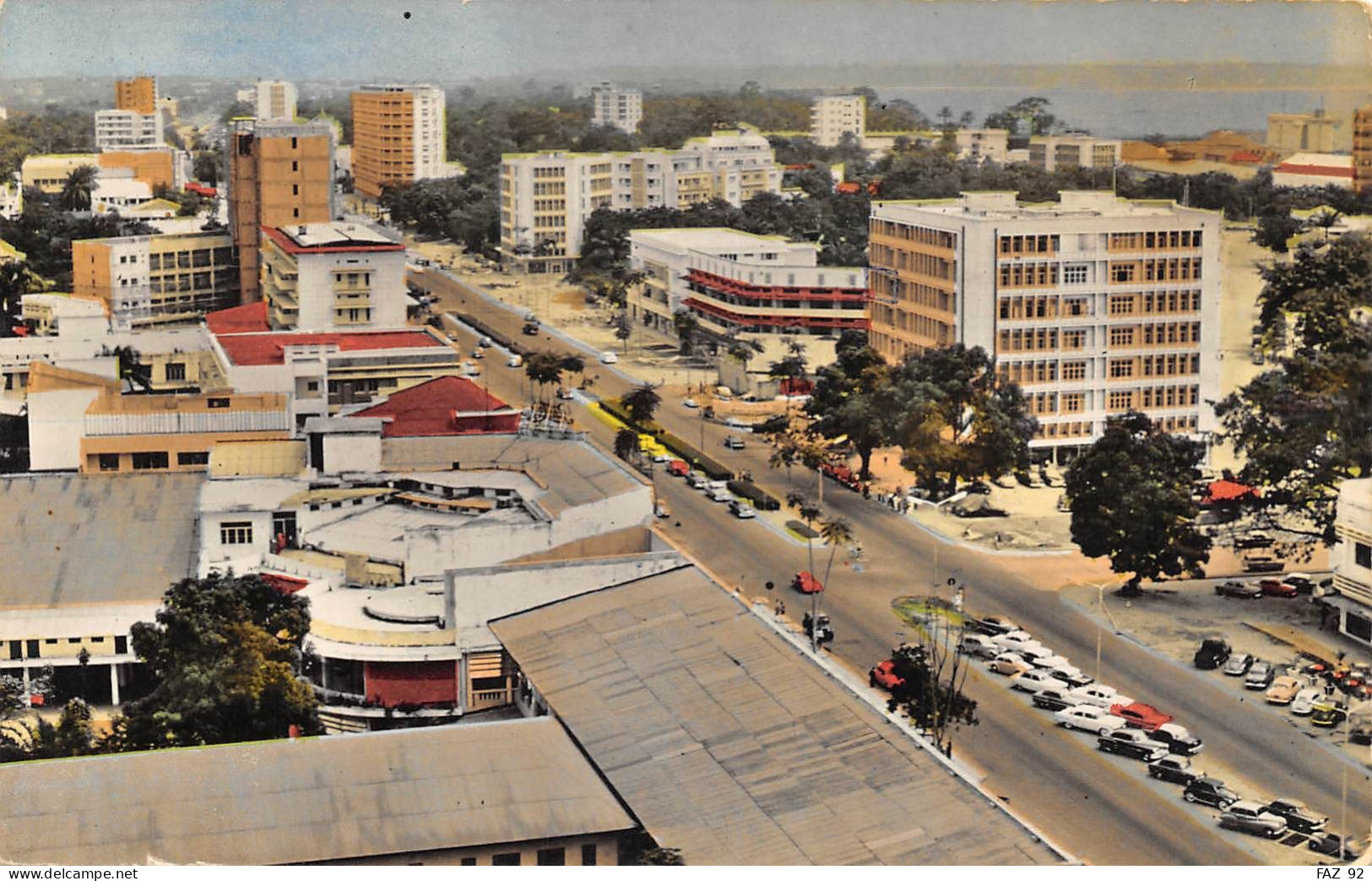 Léopoldville - Boulevard Albert Ier - Kinshasa - Léopoldville