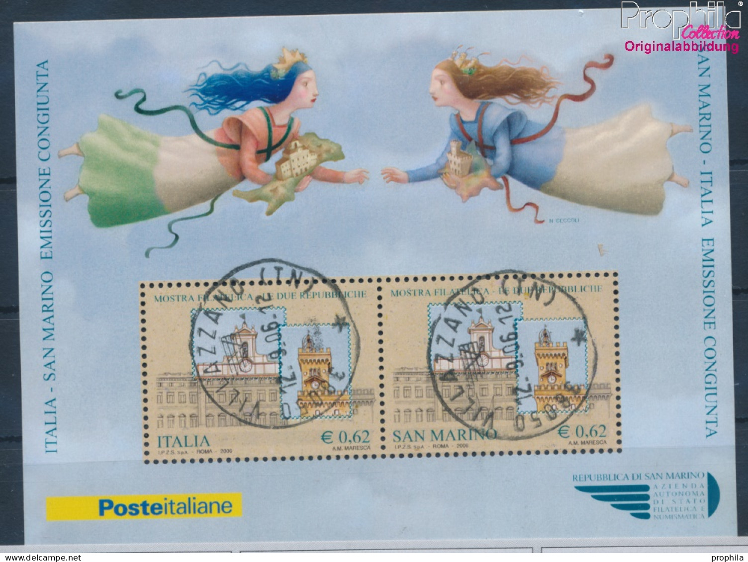 Italien Block37 (kompl.Ausg.) Gestempelt 2006 Briefmarkenausstellung (10349920 - 2001-10: Used