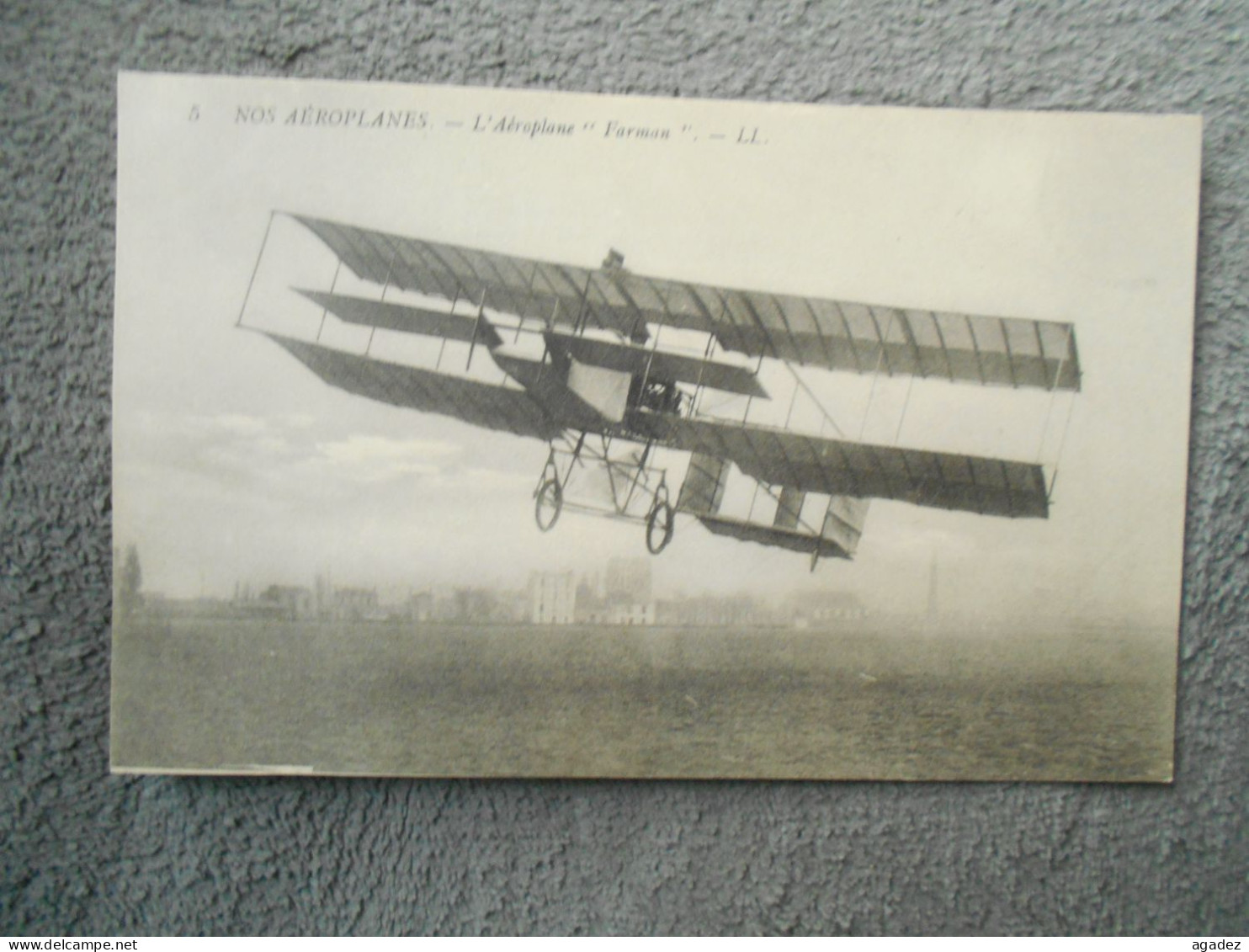 Cpa  Avion Nos Aeroplanes  Farman - ....-1914: Précurseurs